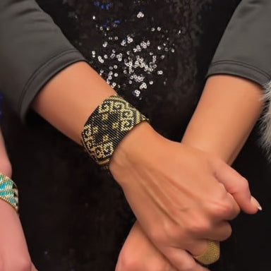 Kanta Bold Bracelet - Black