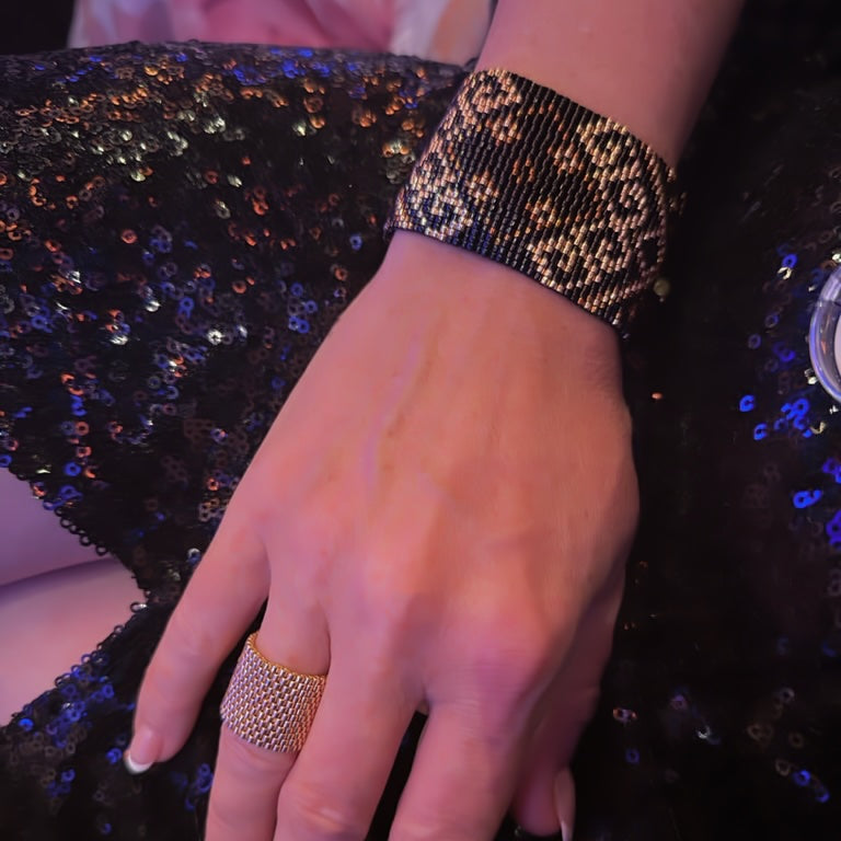 Kanta Bold Bracelet - Black