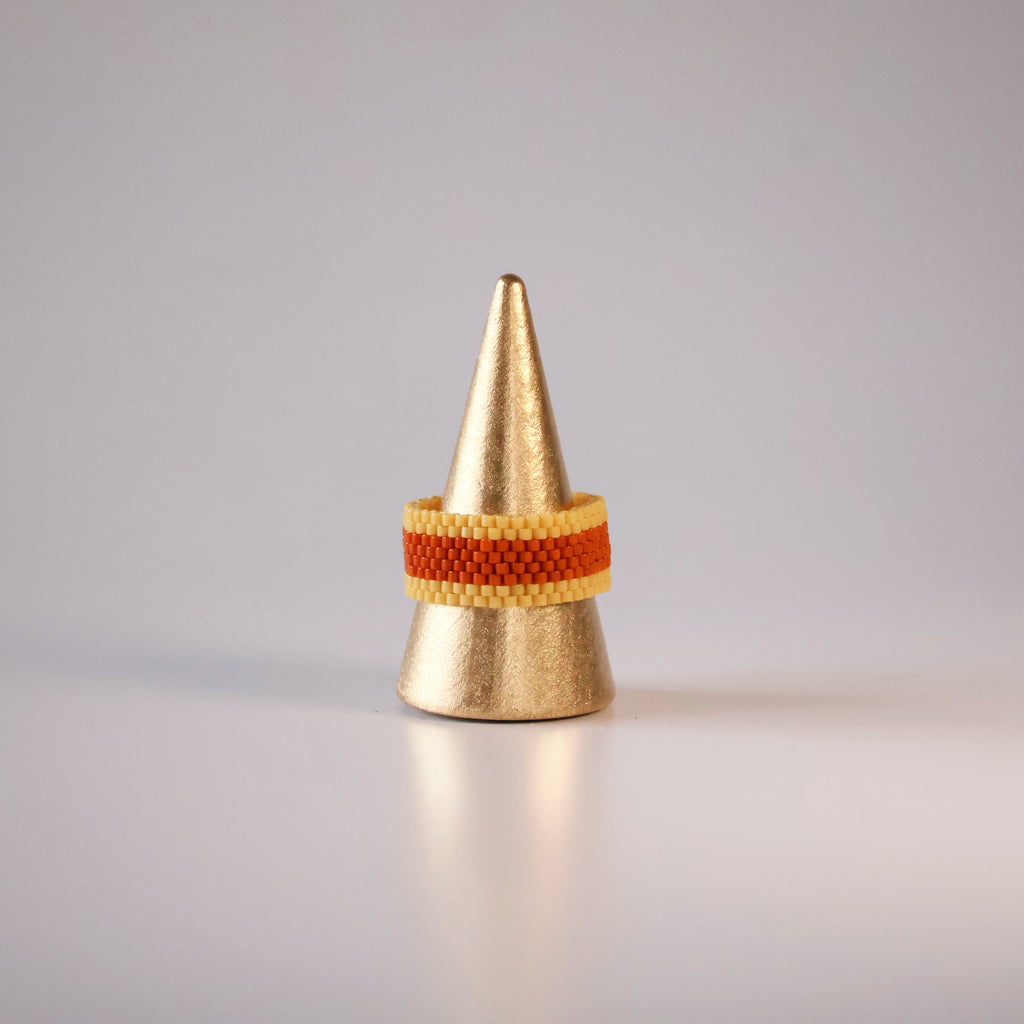 Catherine Classic Ring - Orange