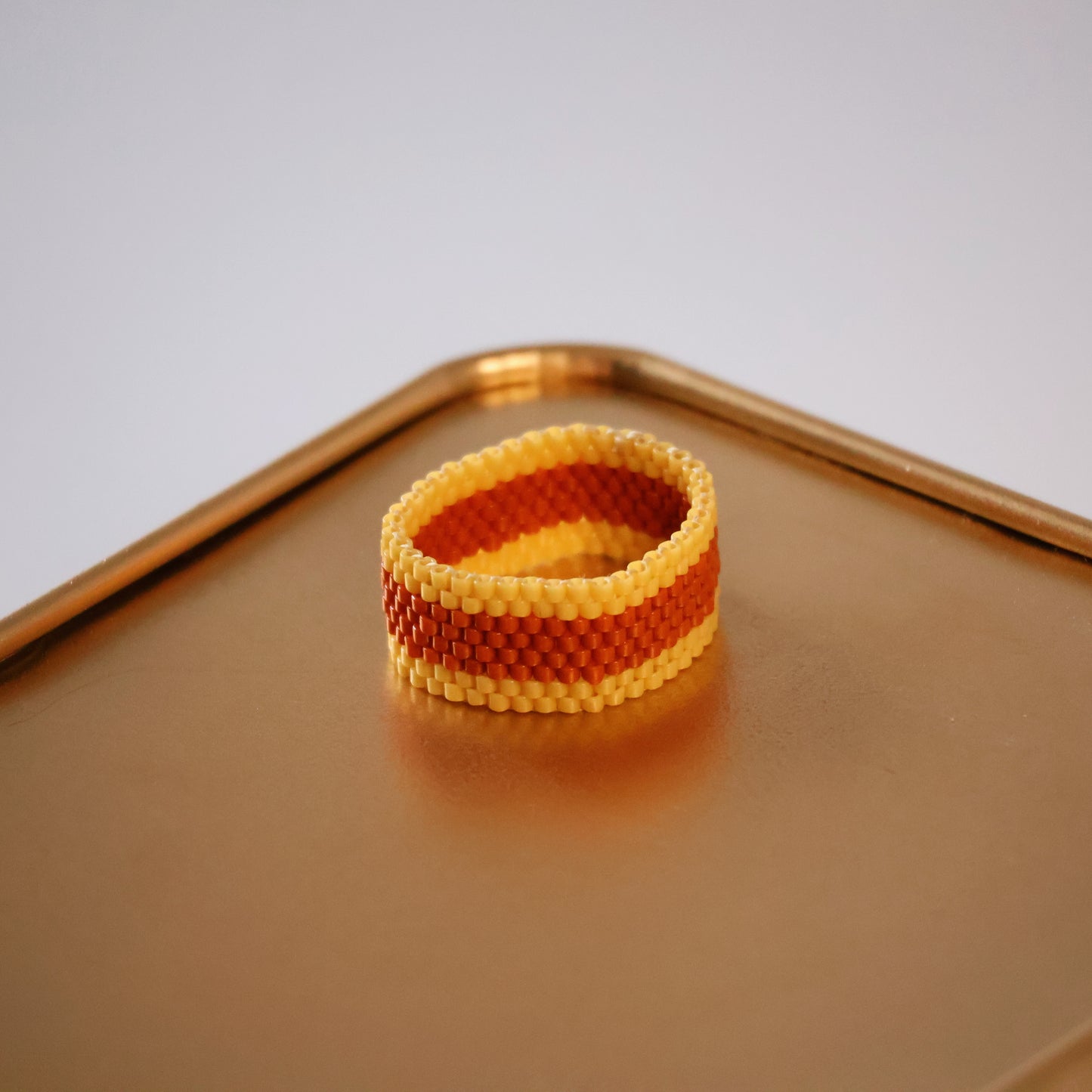 Catherine Classic Ring - Orange