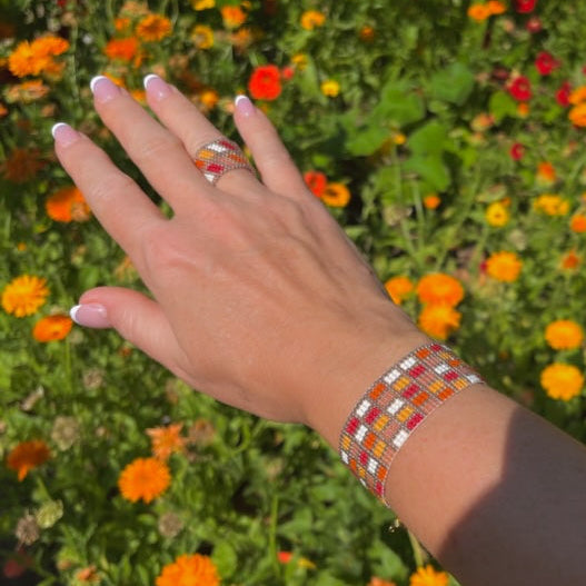 Megan Classic Bracelet - Orange