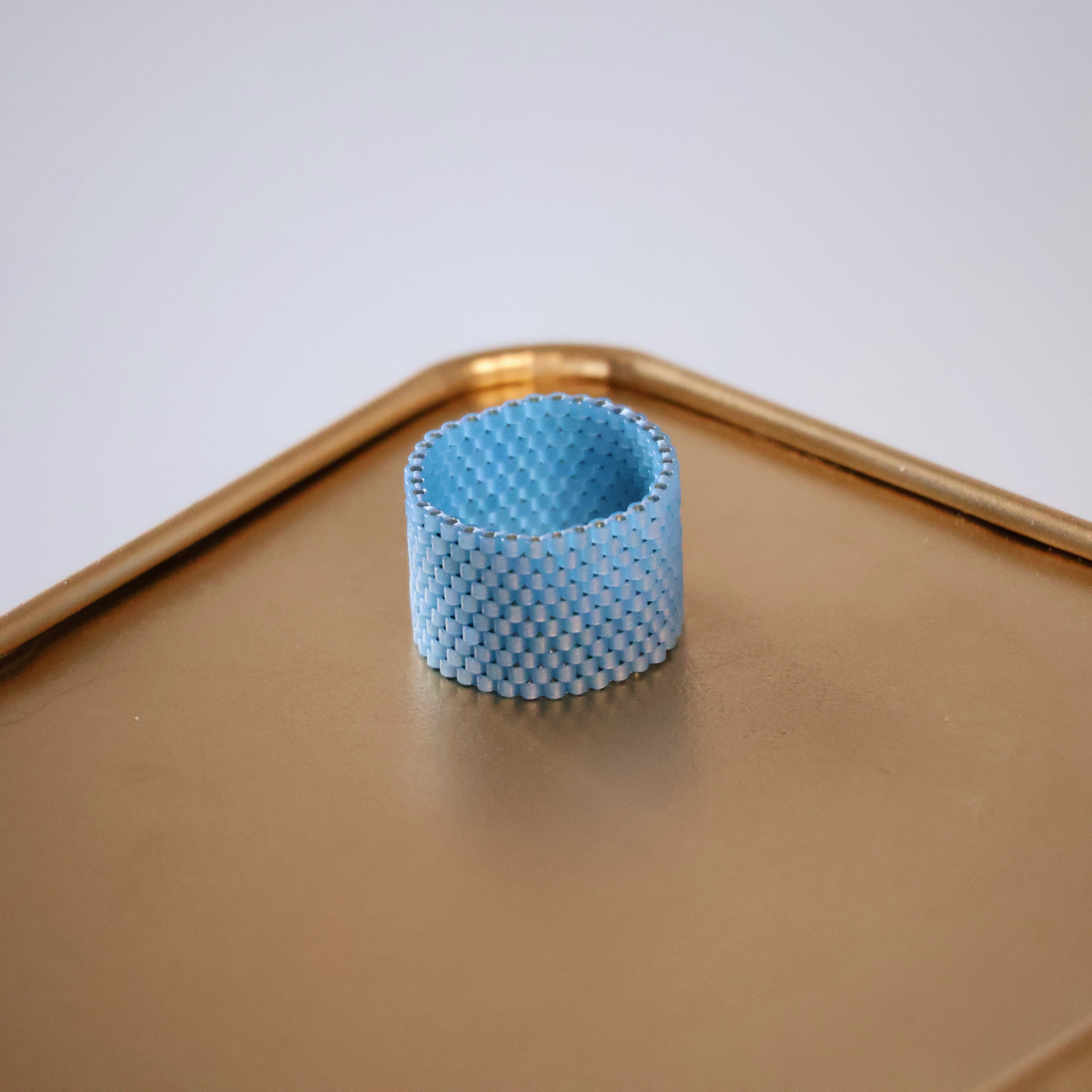 Elyse Bold Ring - Blue