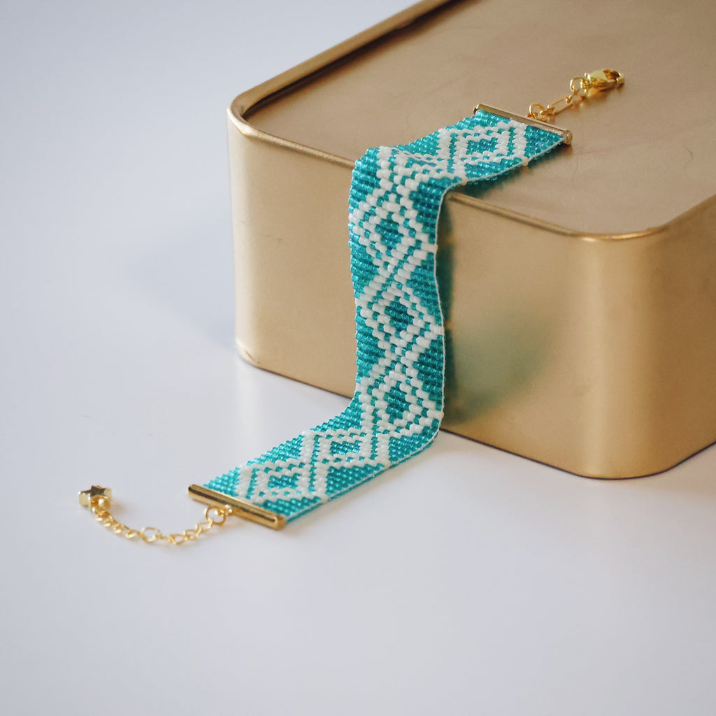 Joni Classic Bracelet - Turq.