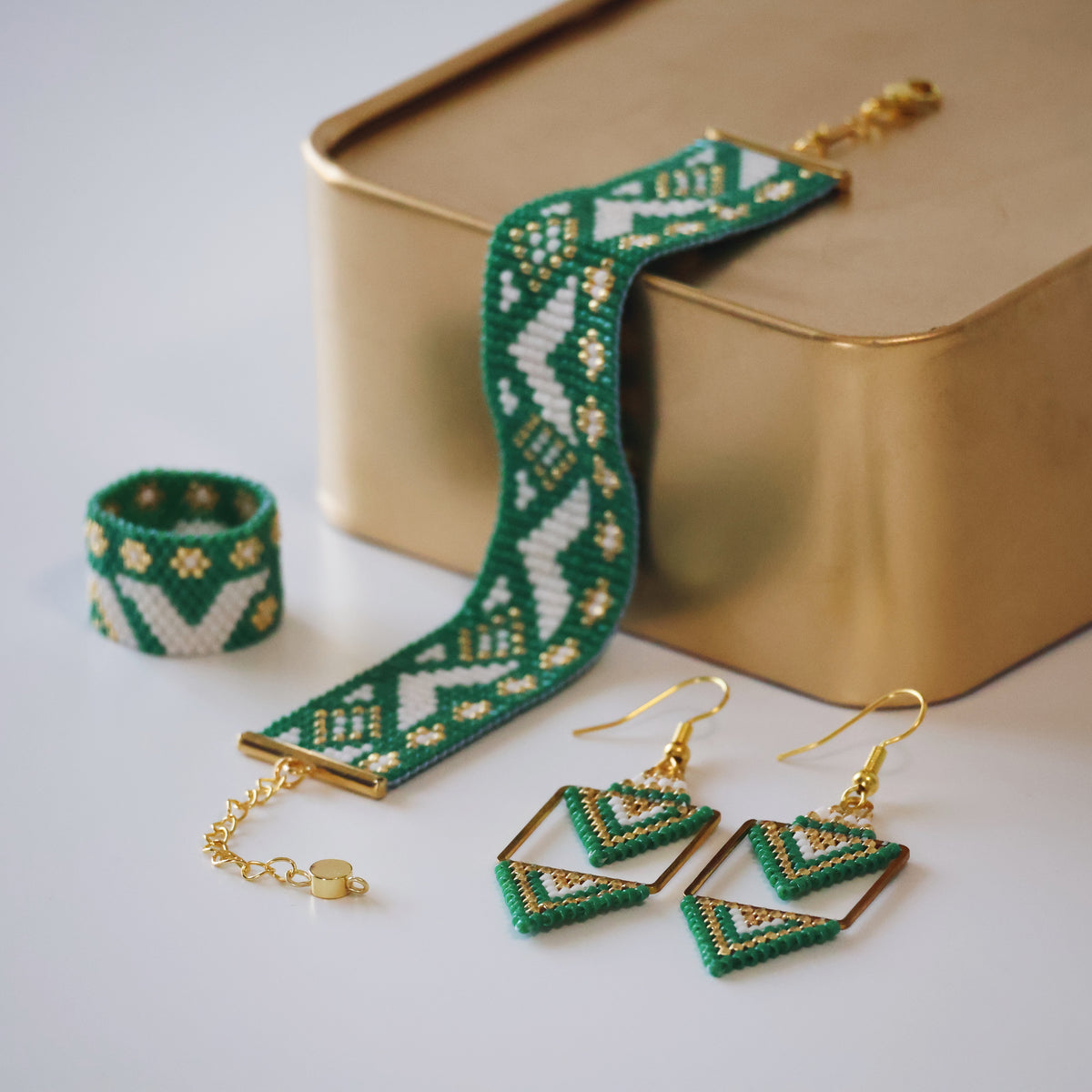 Jane Classic Bracelet - Green