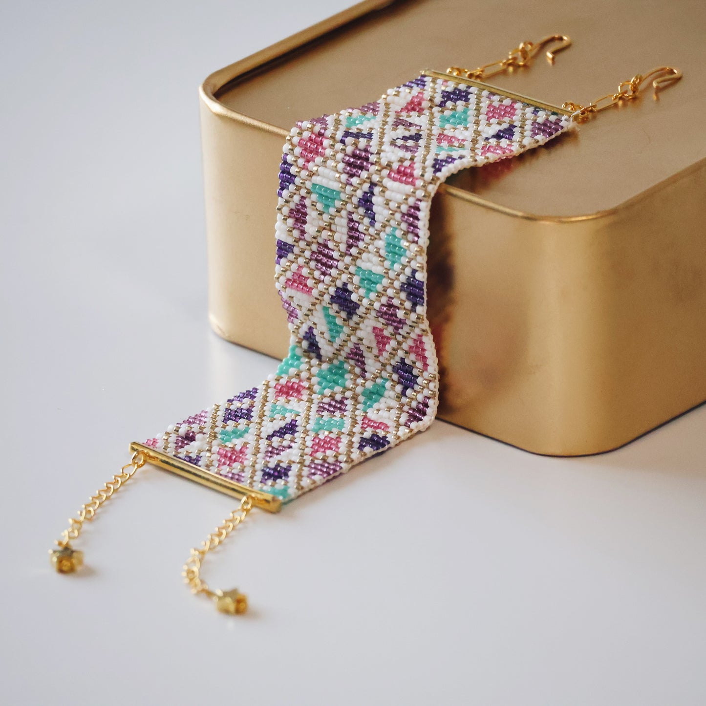 Pailey Bold Bracelet - White