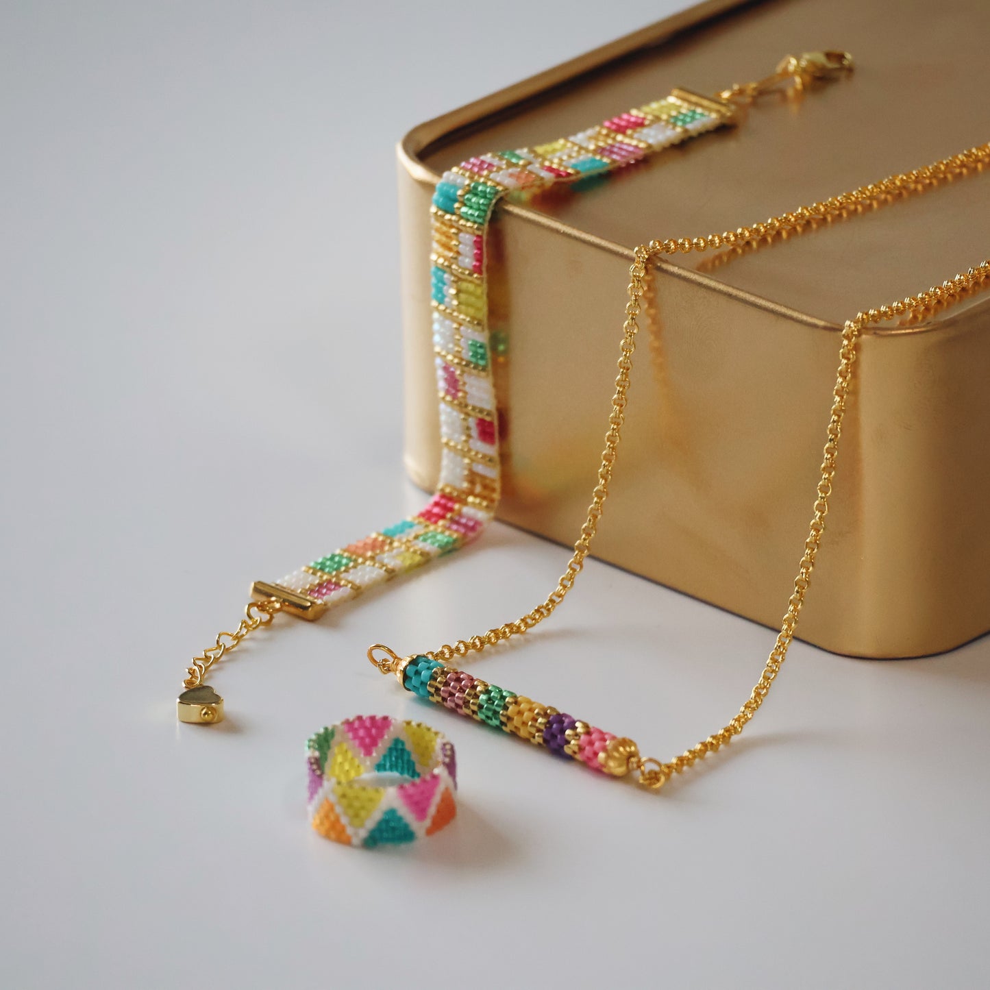 Ariana Delicate Necklace - Multi 1