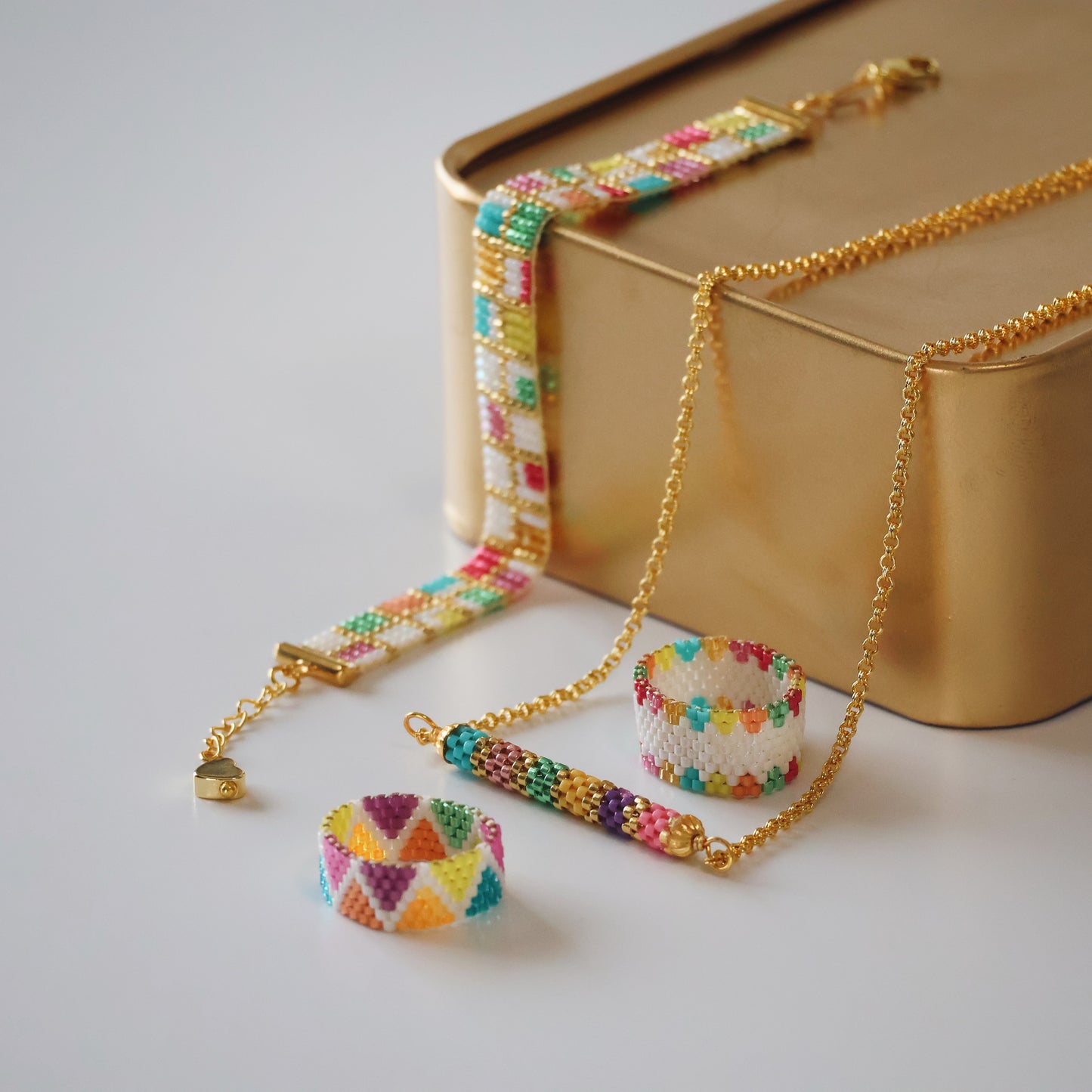 Ariana Delicate Necklace - Multi 1