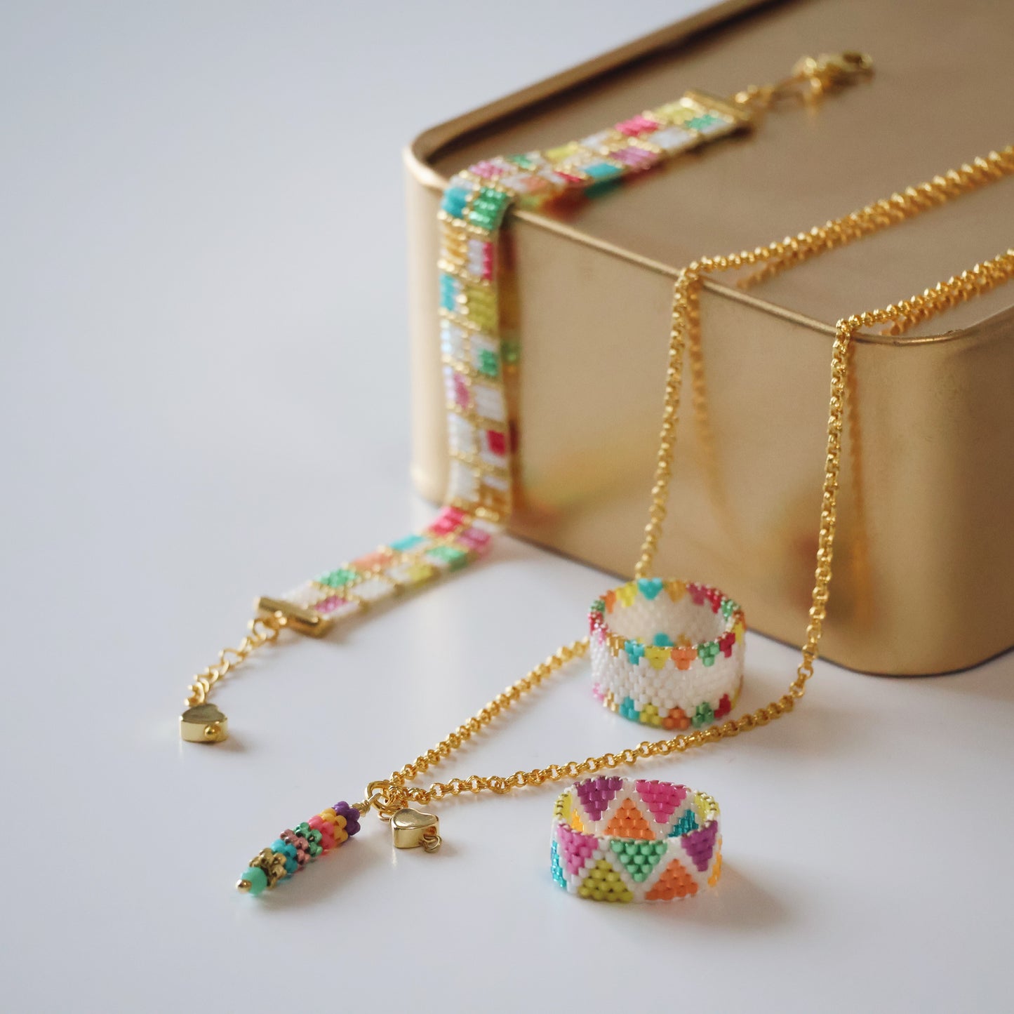 Olivia Delicate Necklace - Multi