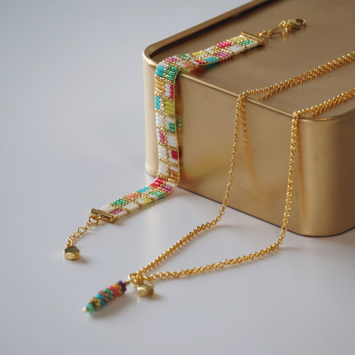 Carolina Minimalist Bracelet - Multi Pastel