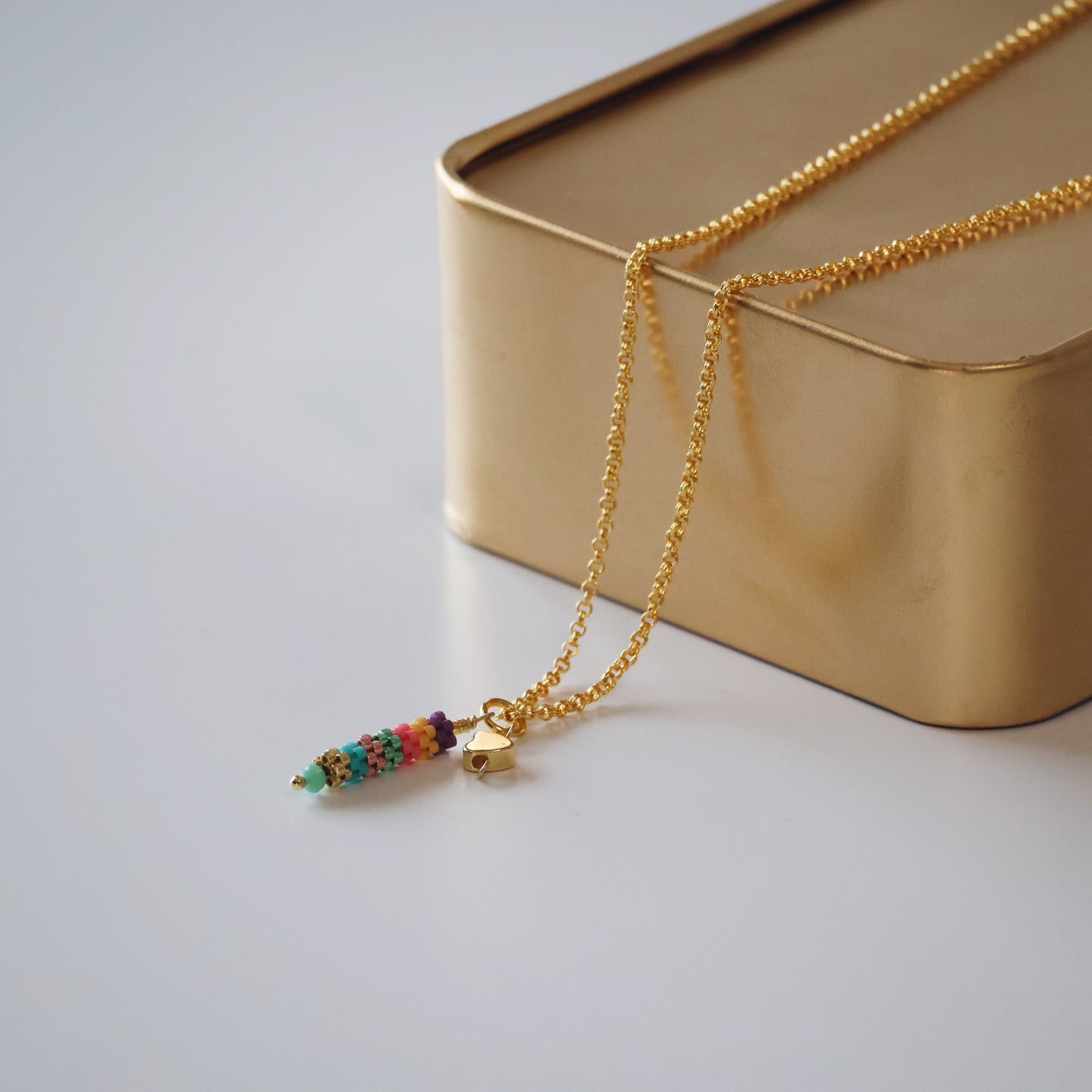 Olivia Delicate Necklace - Multi