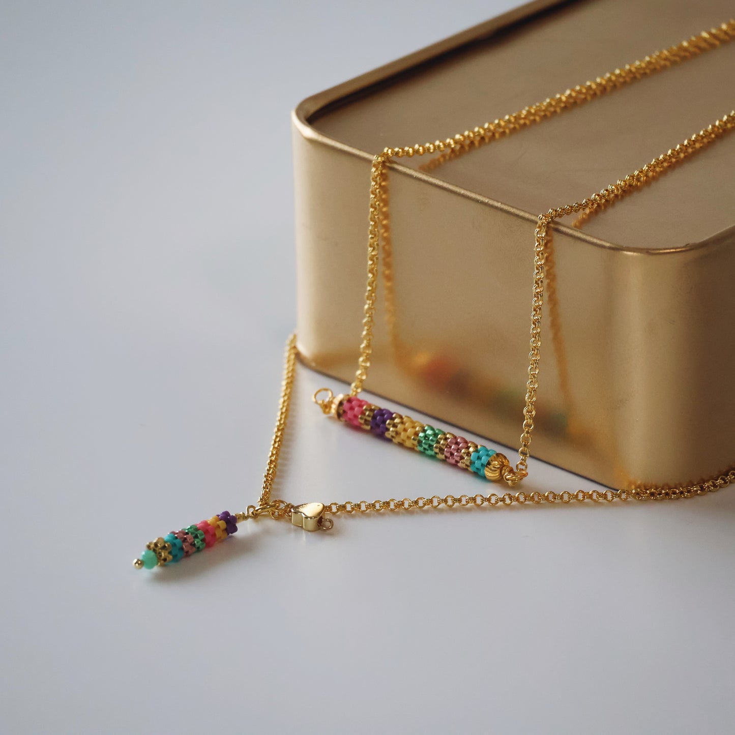 Olivia Delicate Necklace - Multi