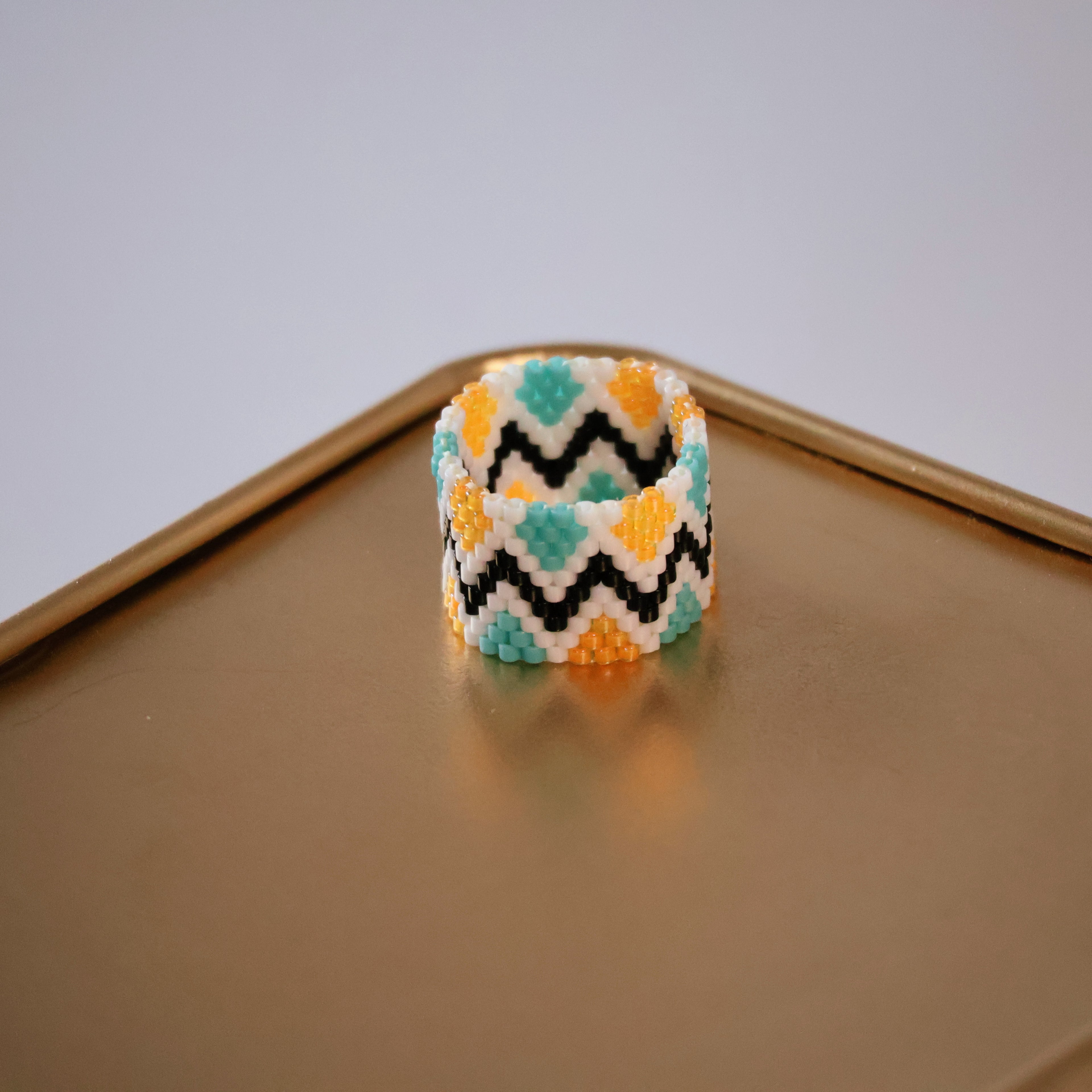 Joni Bold Ring - Orange