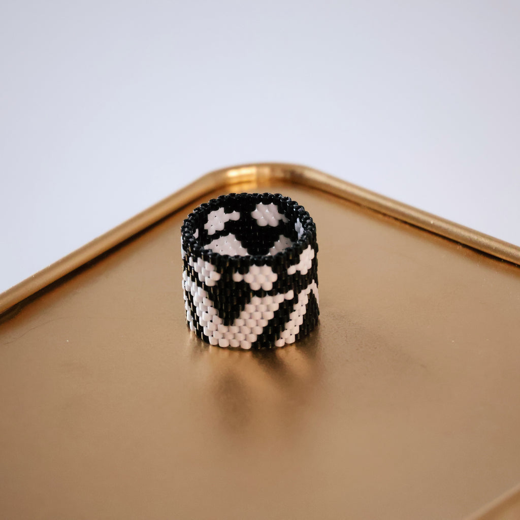 Jane Bold Ring - Black