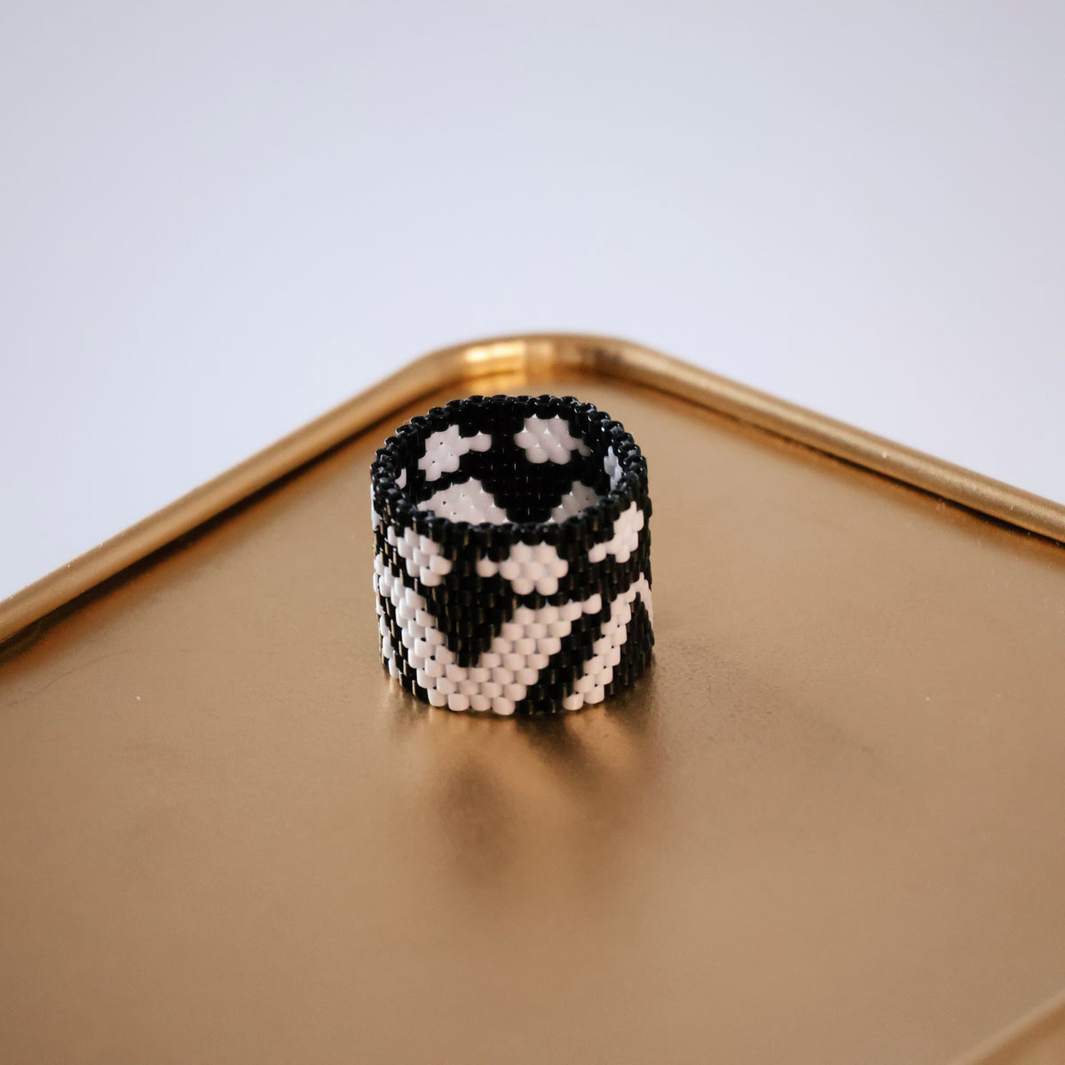 Jane Bold Ring - Black