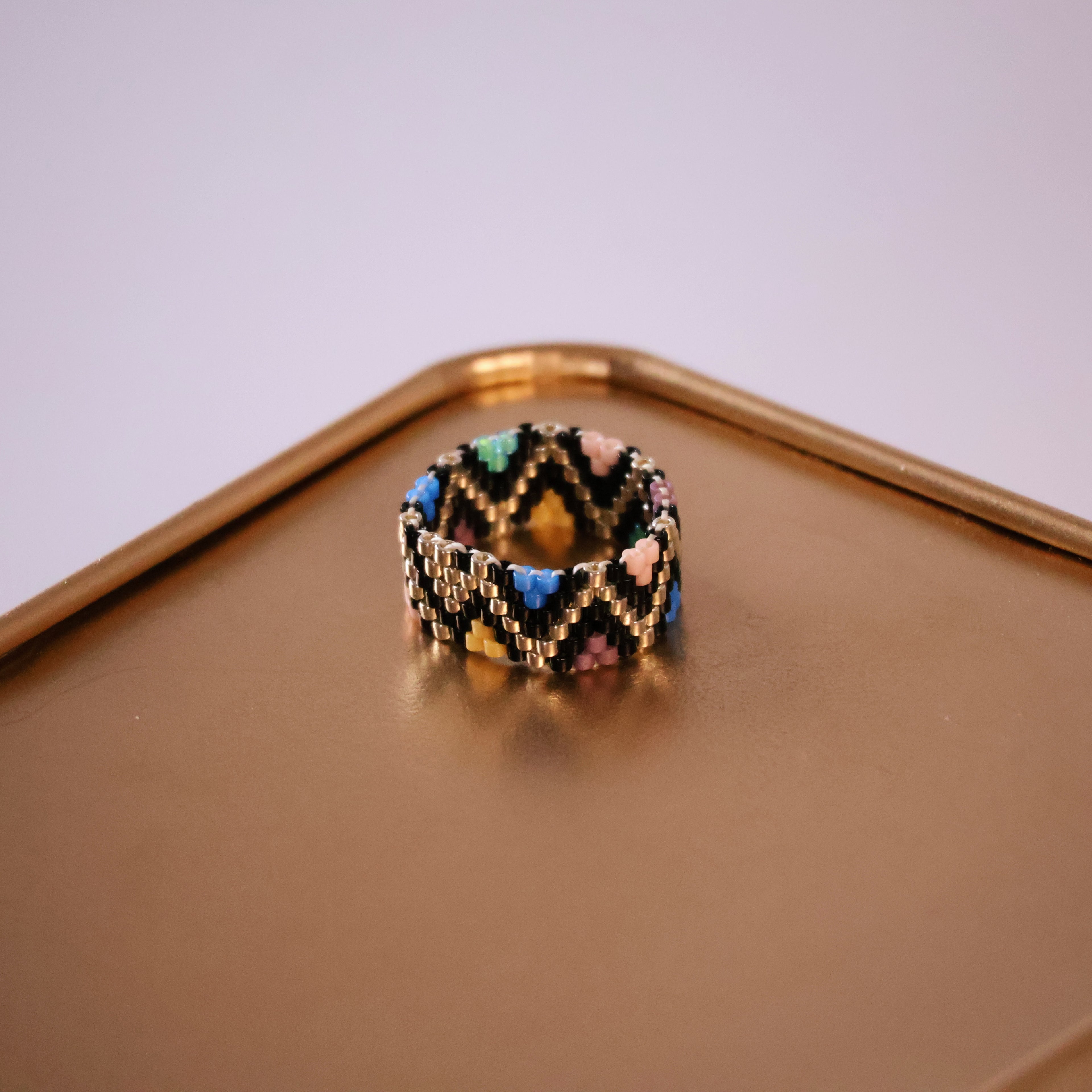 Pailey Minimalist Ring - Black