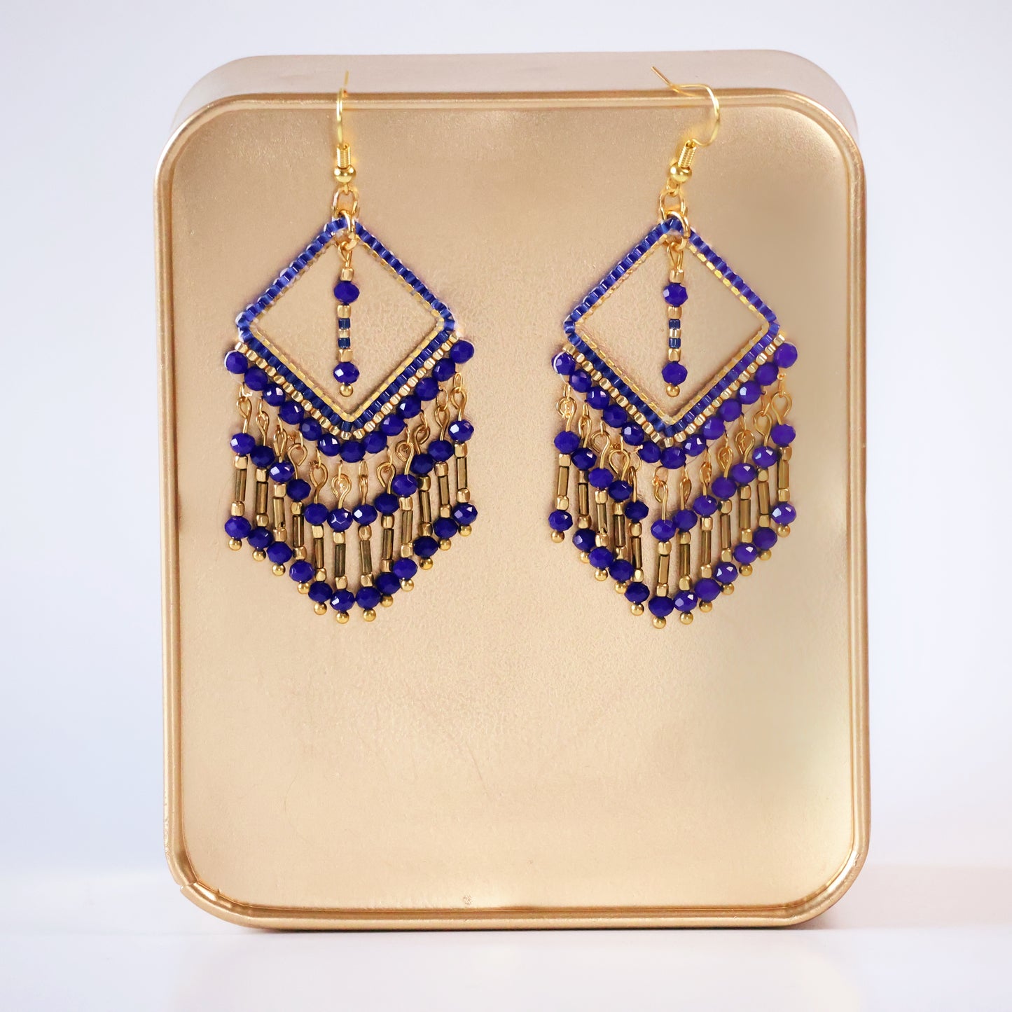 Kenzy Classic Earrings - Blue
