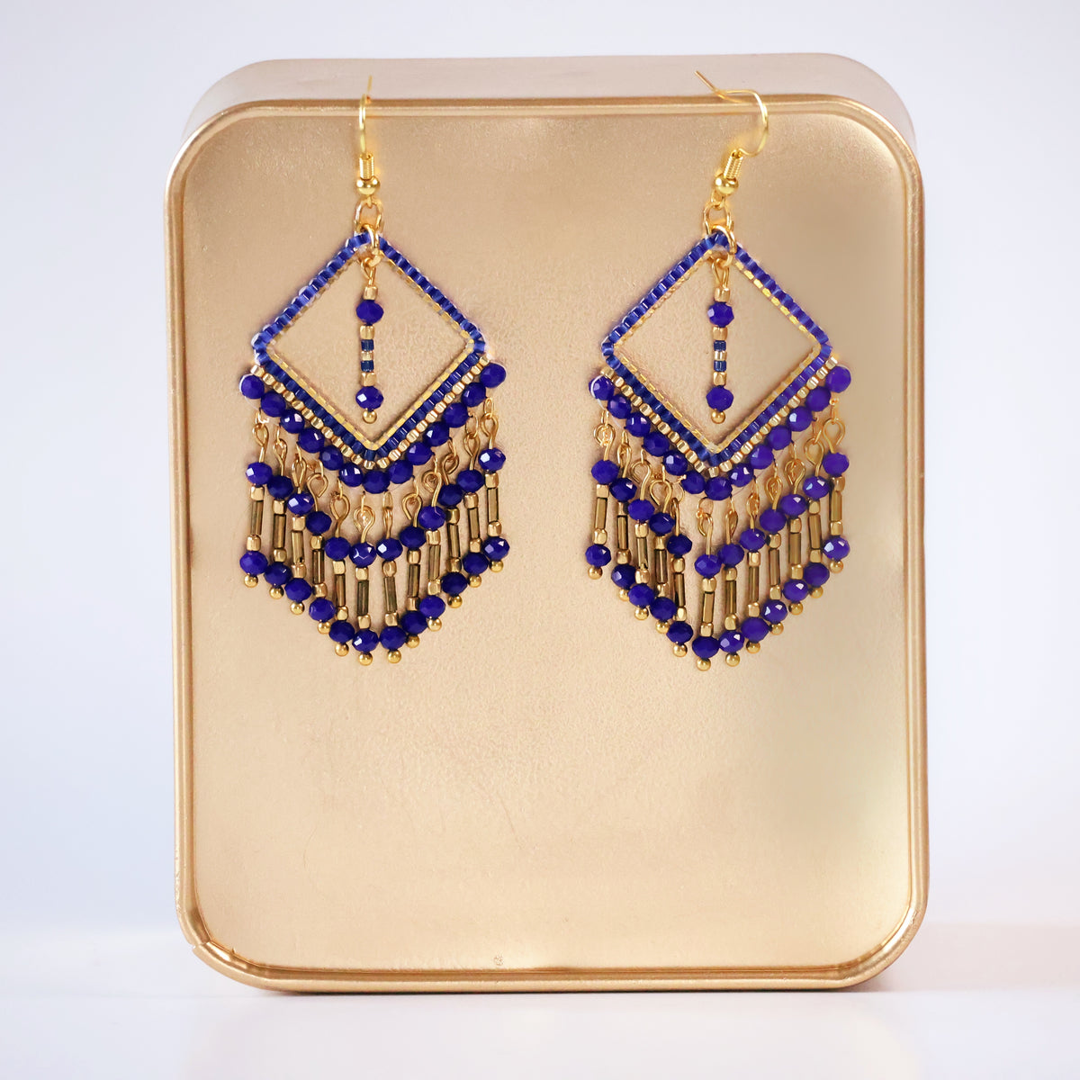 Katie Classic Earrings - Blue
