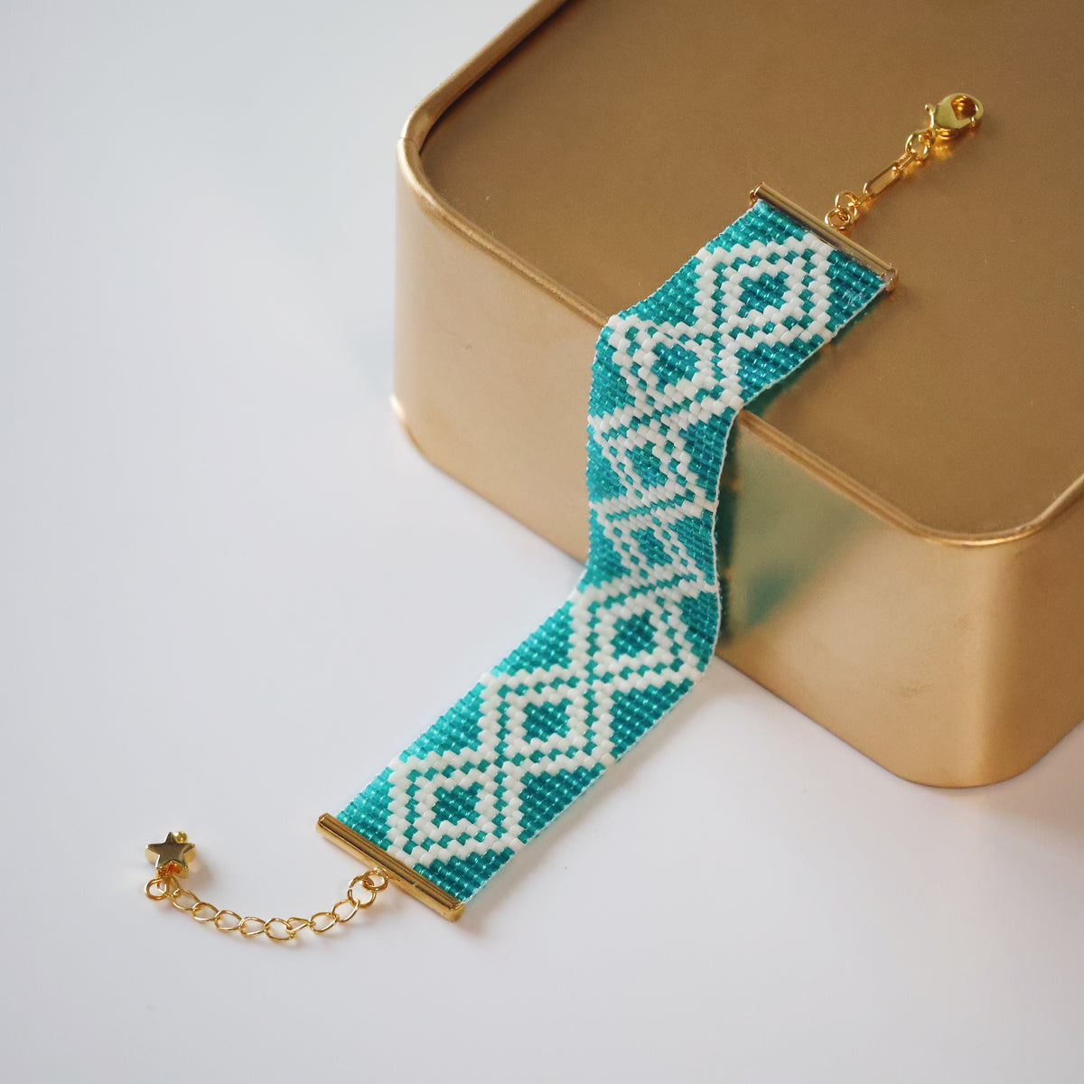 Joni Classic Bracelet - Turq.