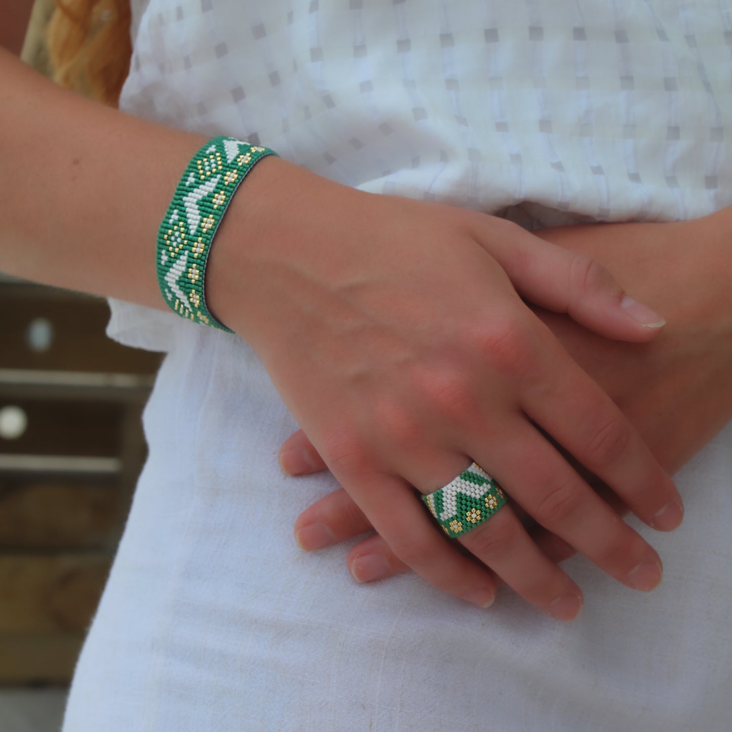 Jane Classic Bracelet - Green