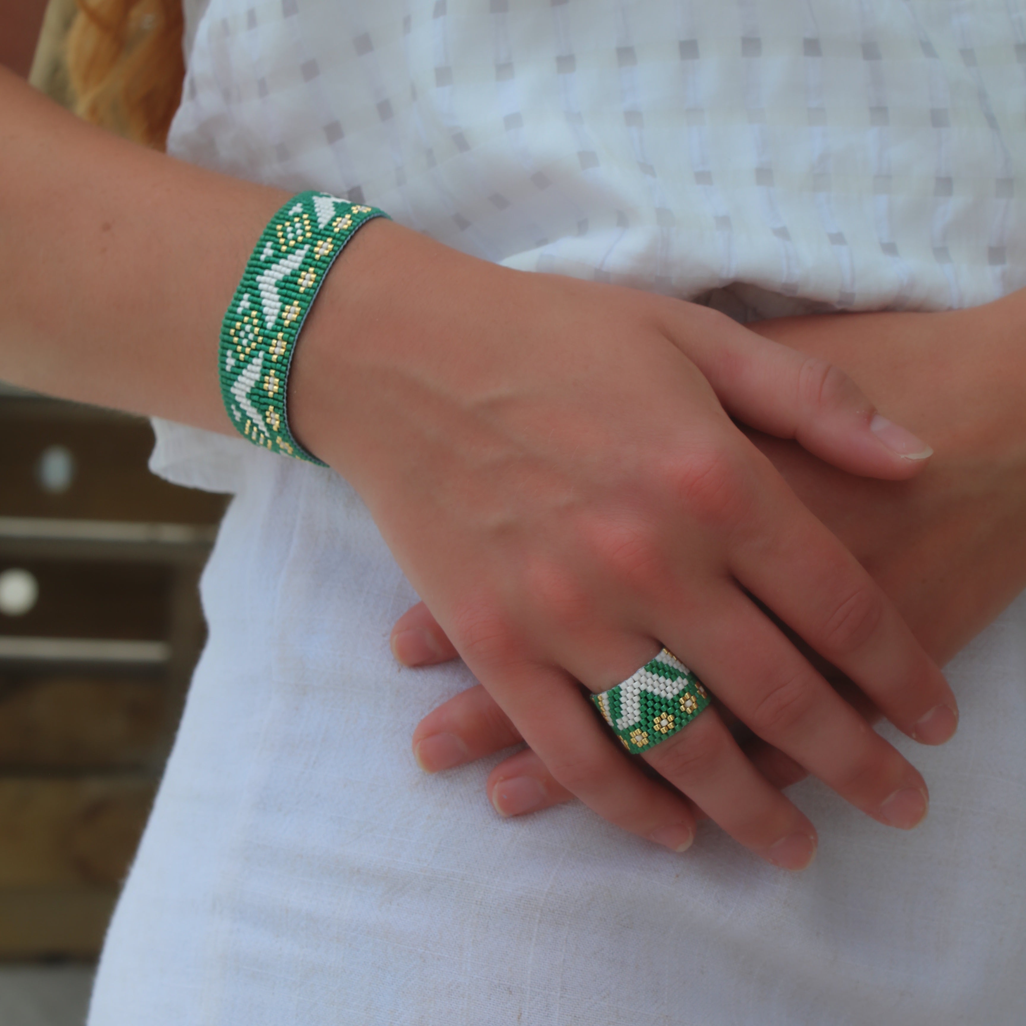 Jane Classic Bracelet - Green