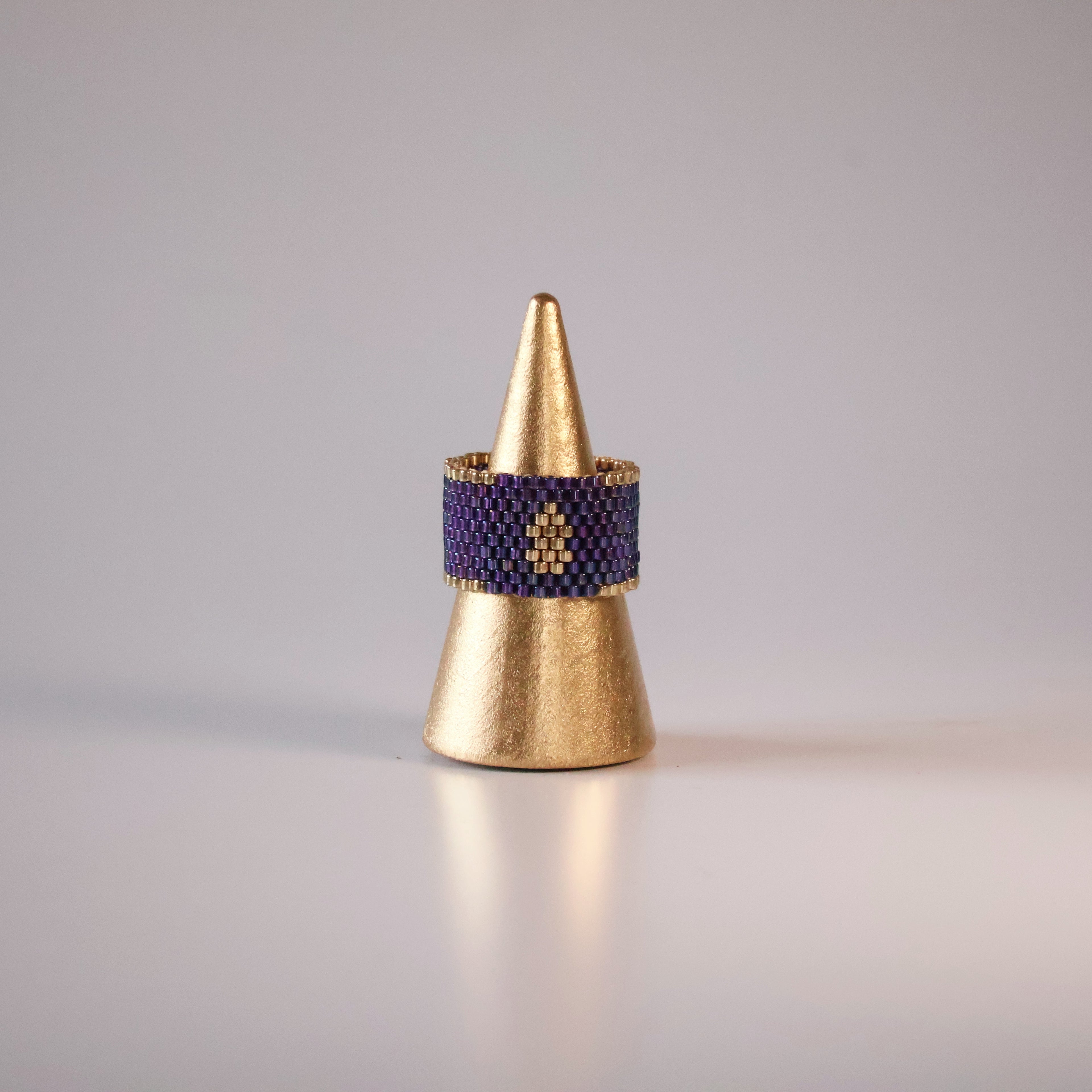 Pailey Bold Ring - Purple