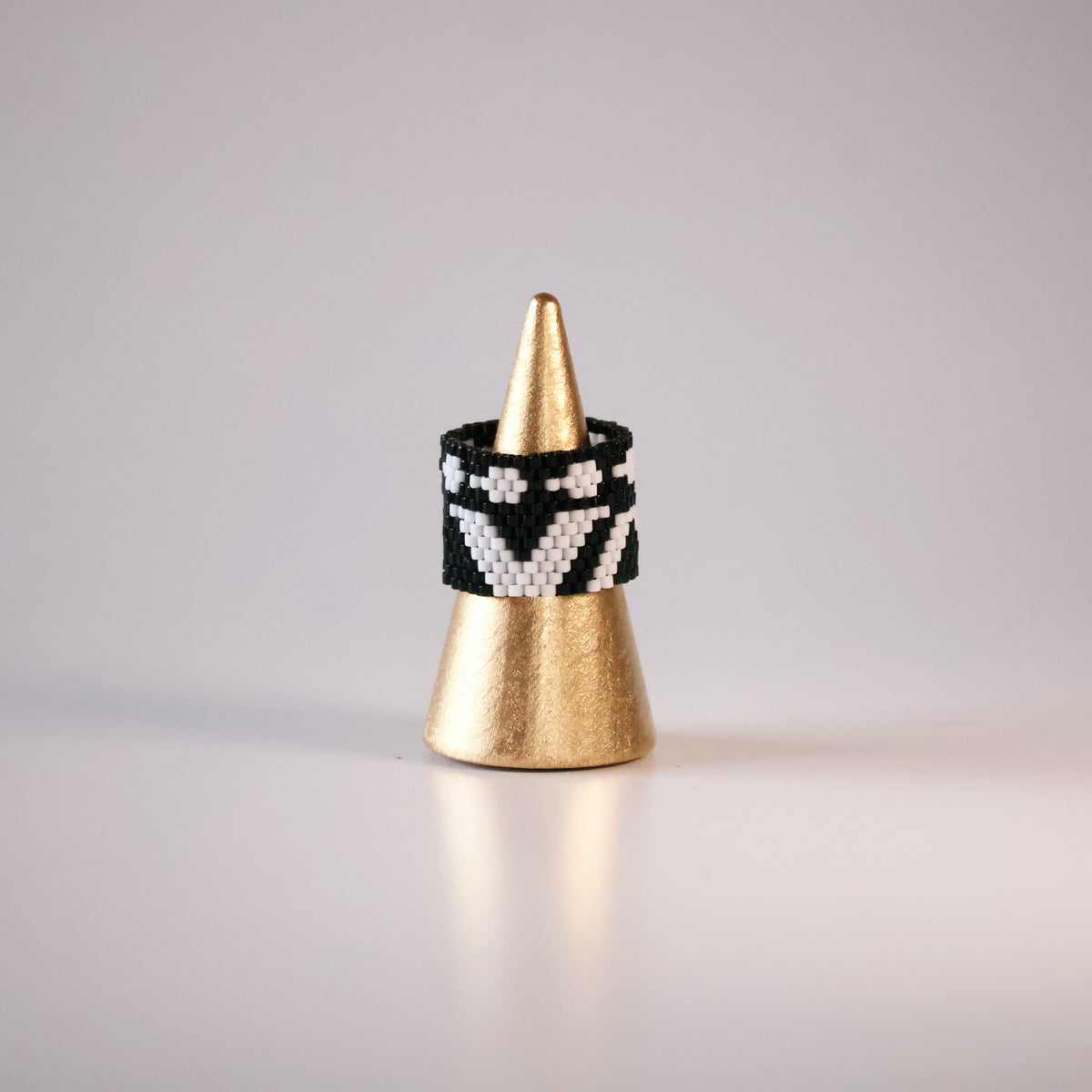 Jane Bold Ring - Black