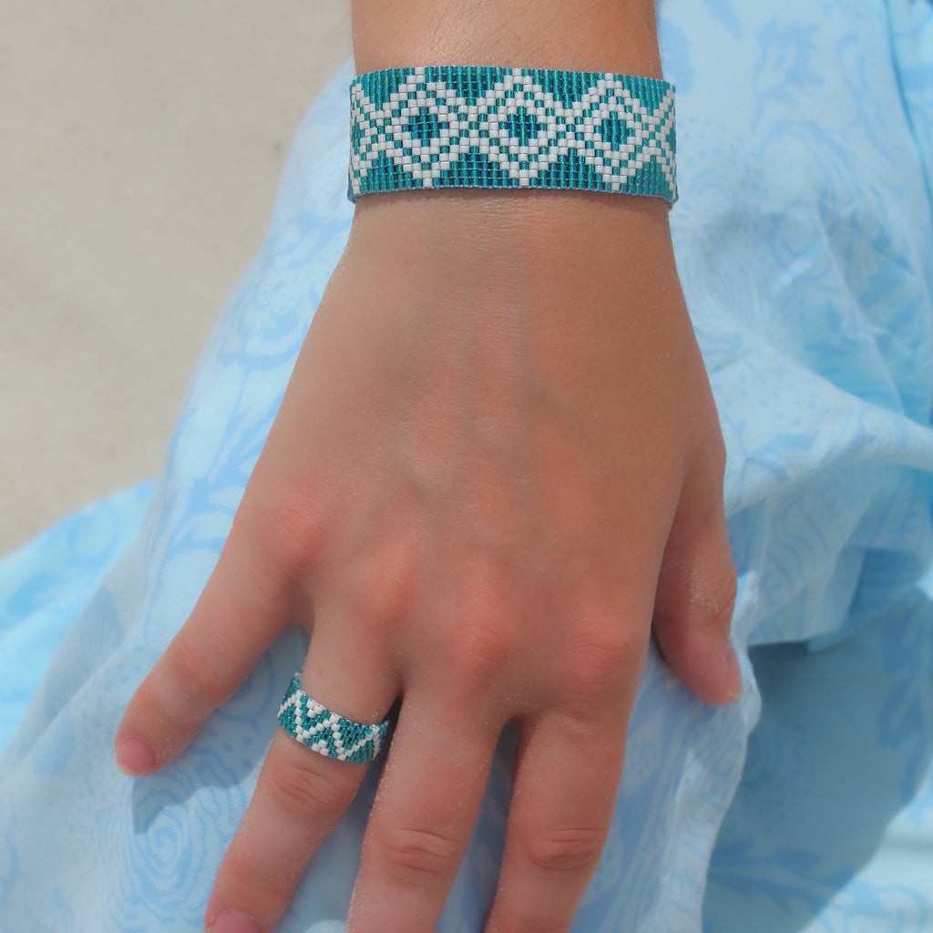 Joni Classic Bracelet - Turq.