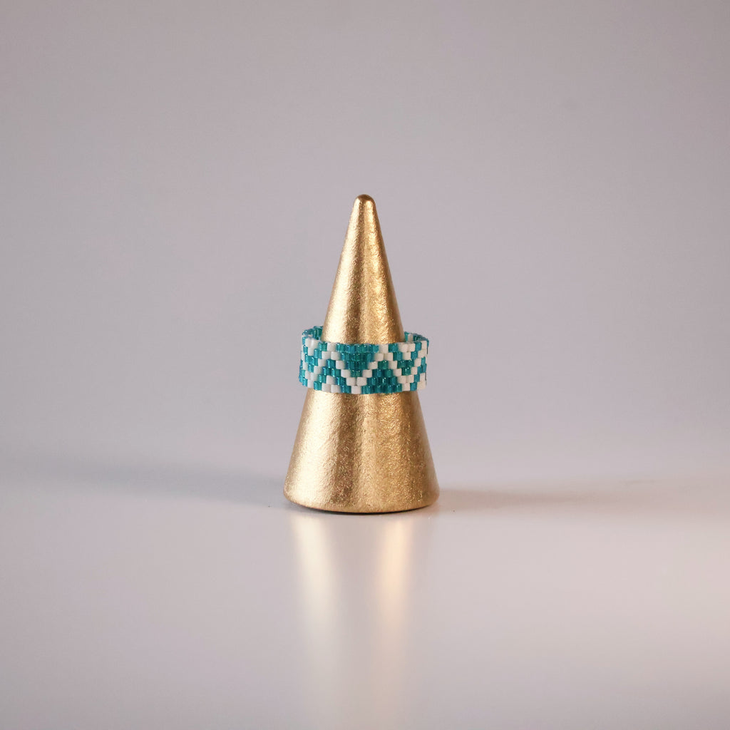 Joni Minimalist Ring - Turq.
