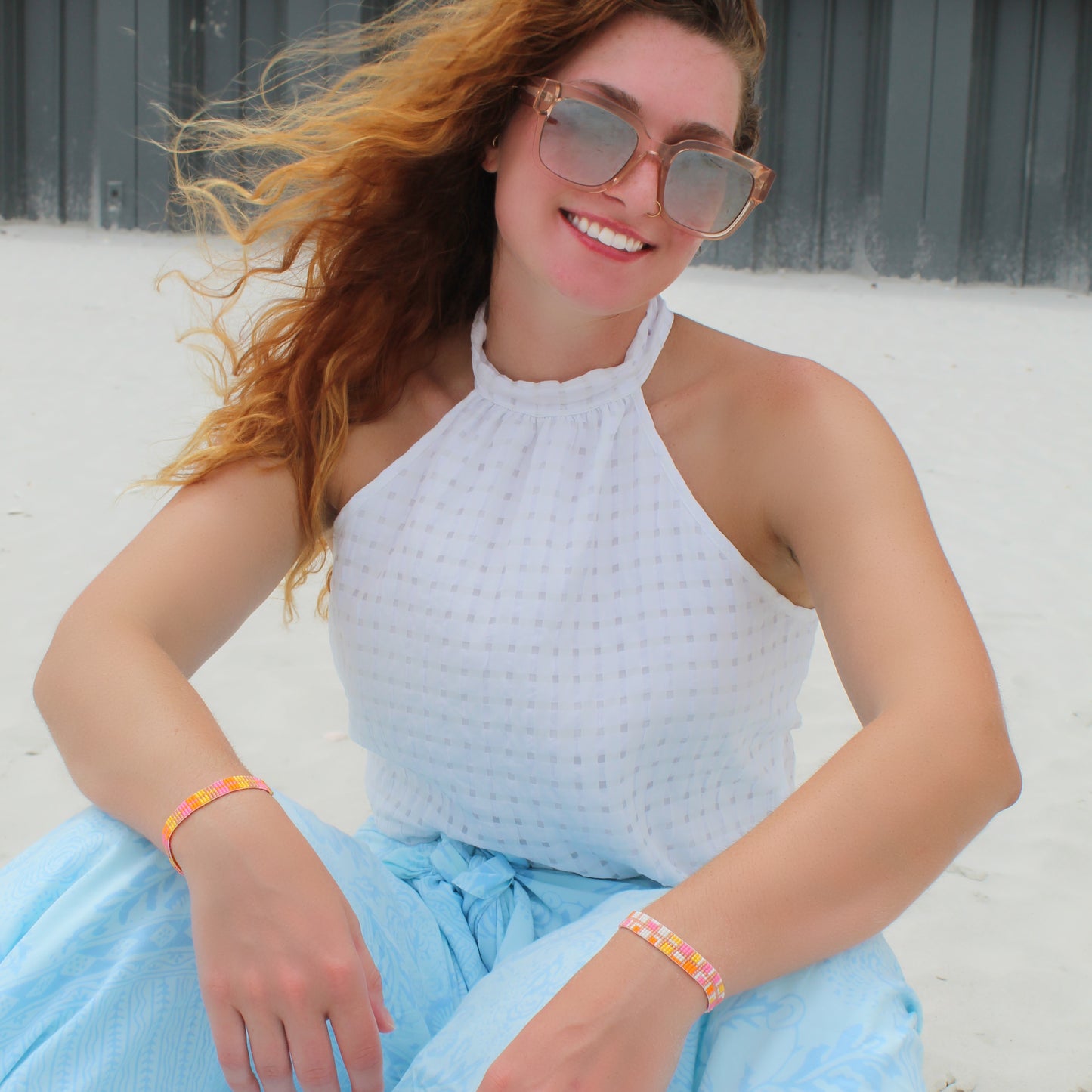 Carolina Minimalist Bracelet - Pink