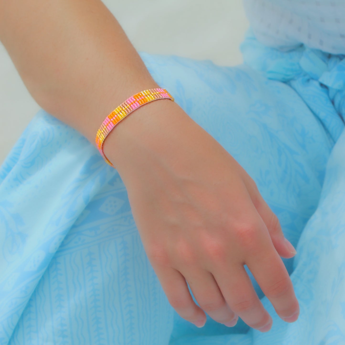 Carolina Minimalist Bracelet - Orange