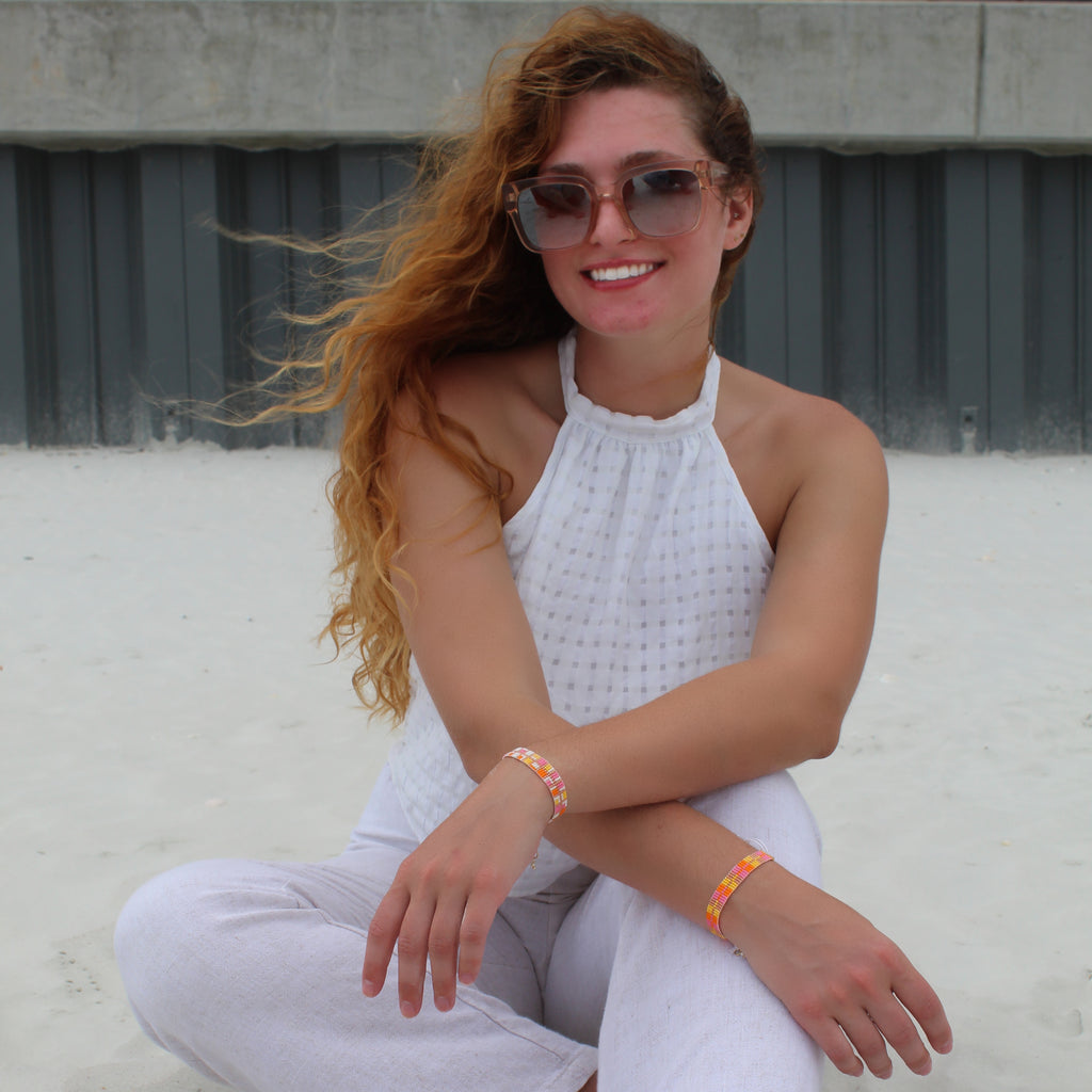 Carolina Minimalist Bracelet - Pink