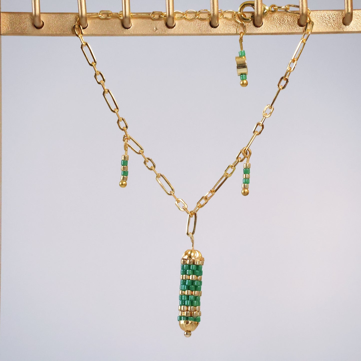 Olivia Delicate Bracelet - Green