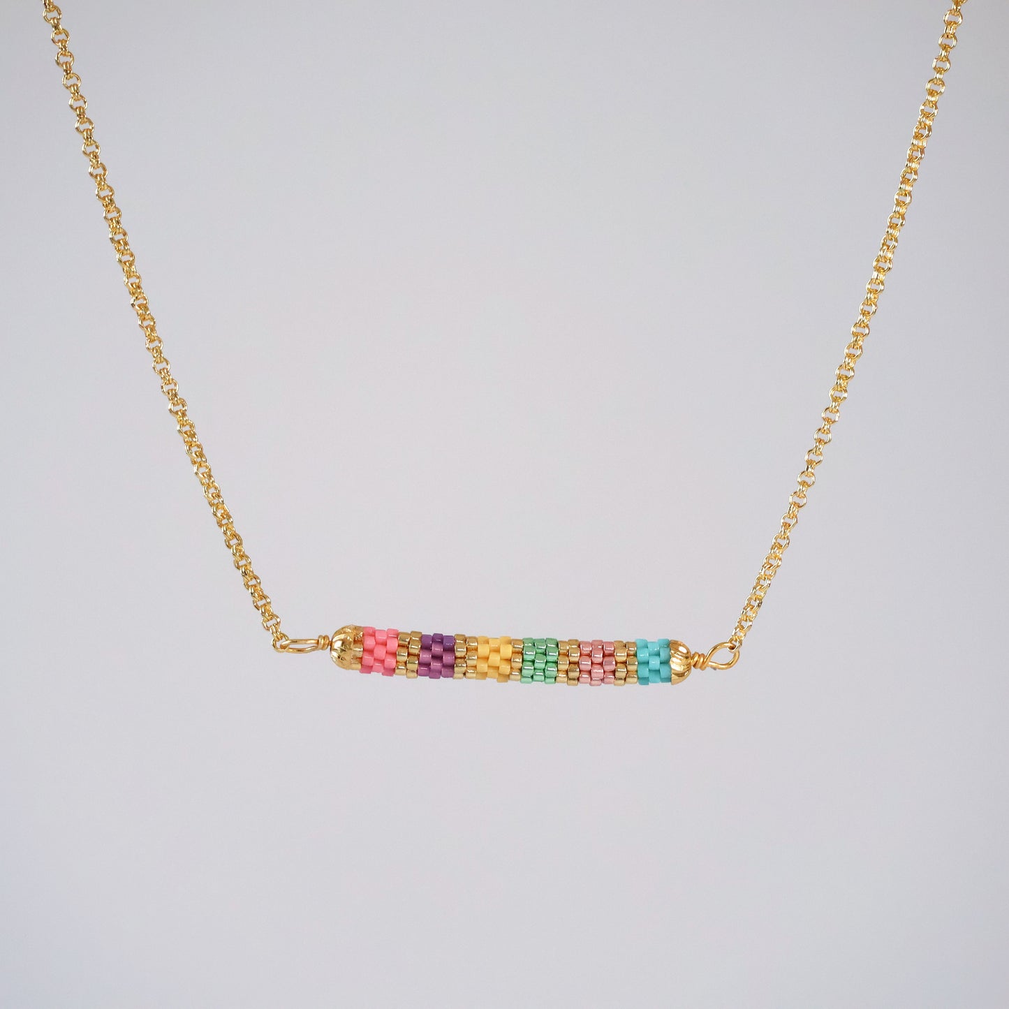 Ariana Delicate Necklace - Multi 1