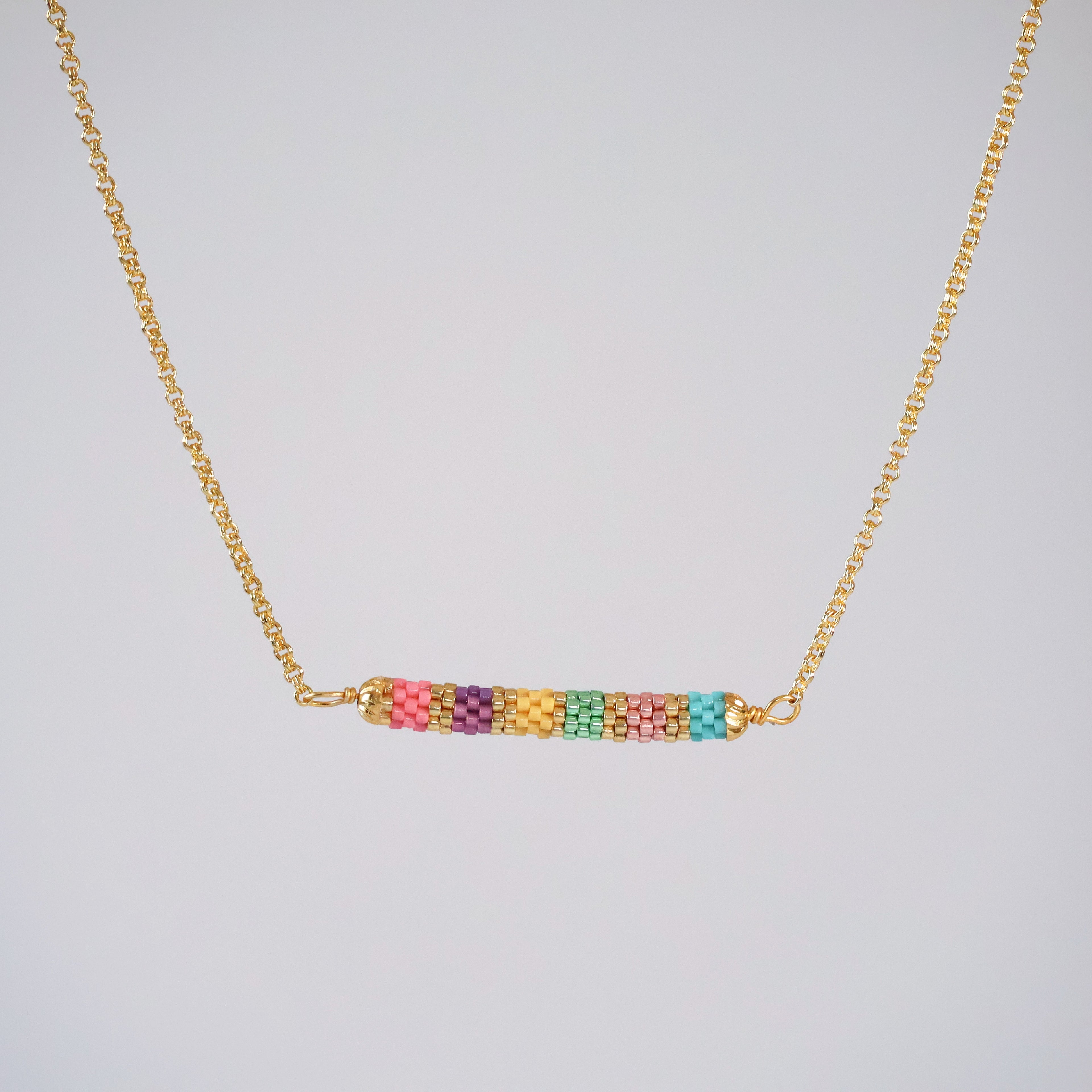 Ariana Delicate Necklace - Multi 1