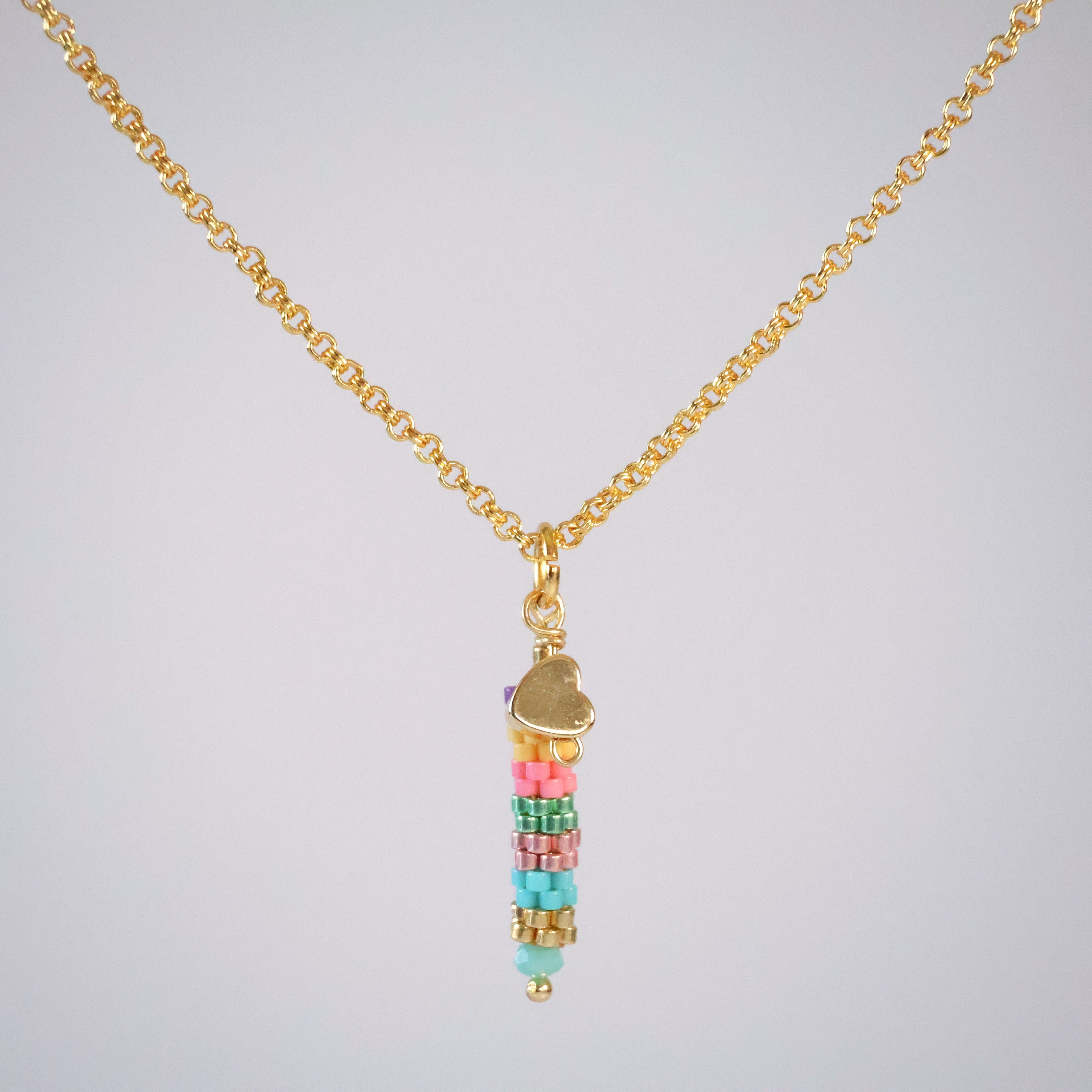 Olivia Delicate Necklace - Multi
