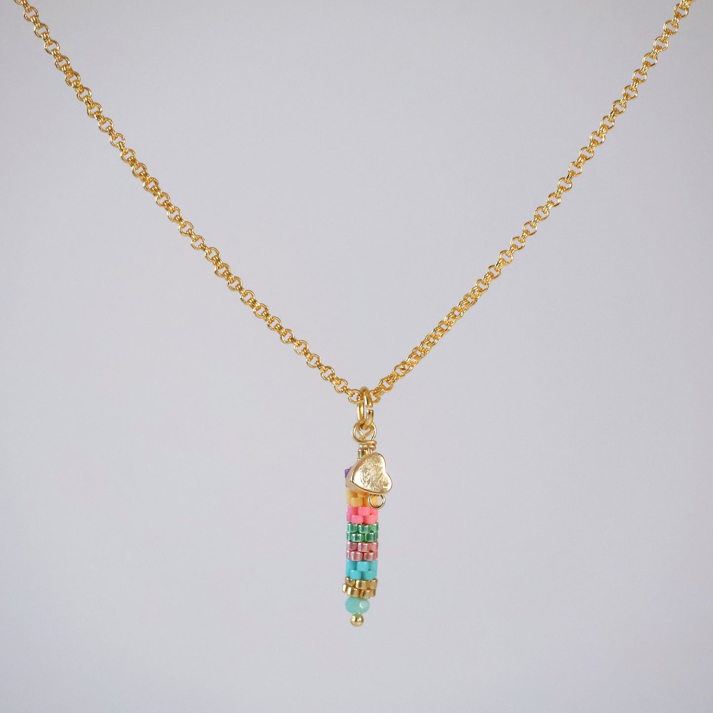 Olivia Delicate Necklace - Multi