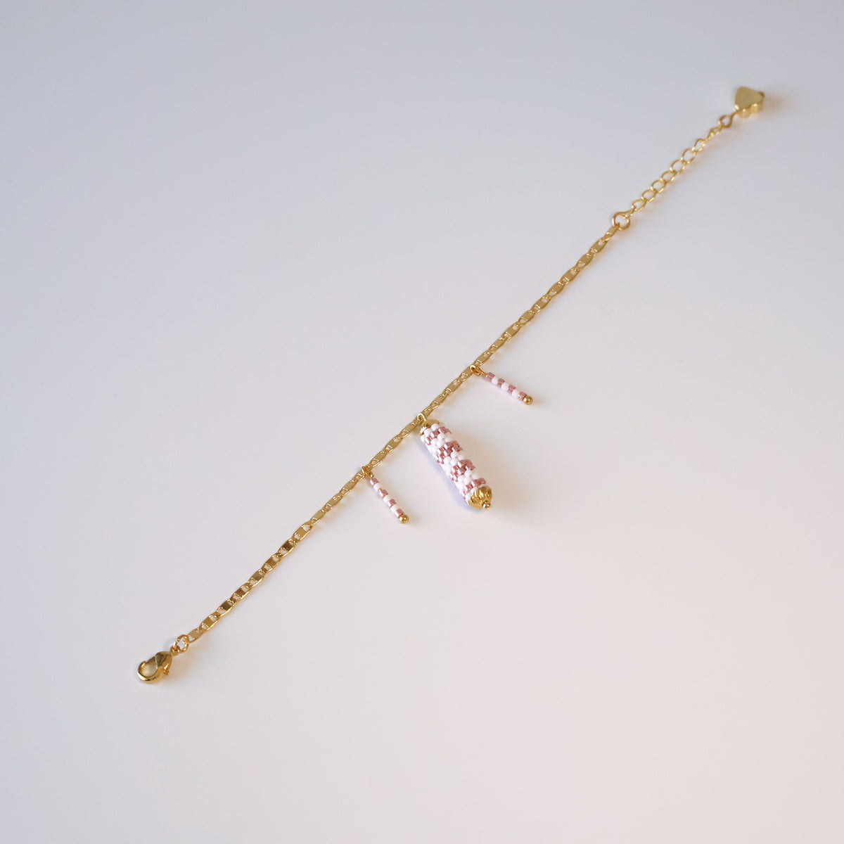 Olivia Delicate Bracelet - Pink
