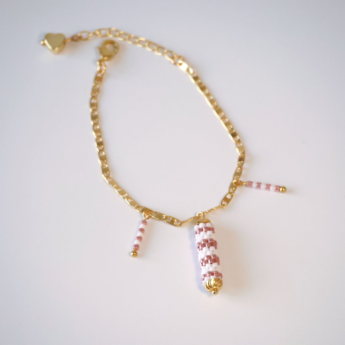 Olivia Delicate Bracelet - Pink