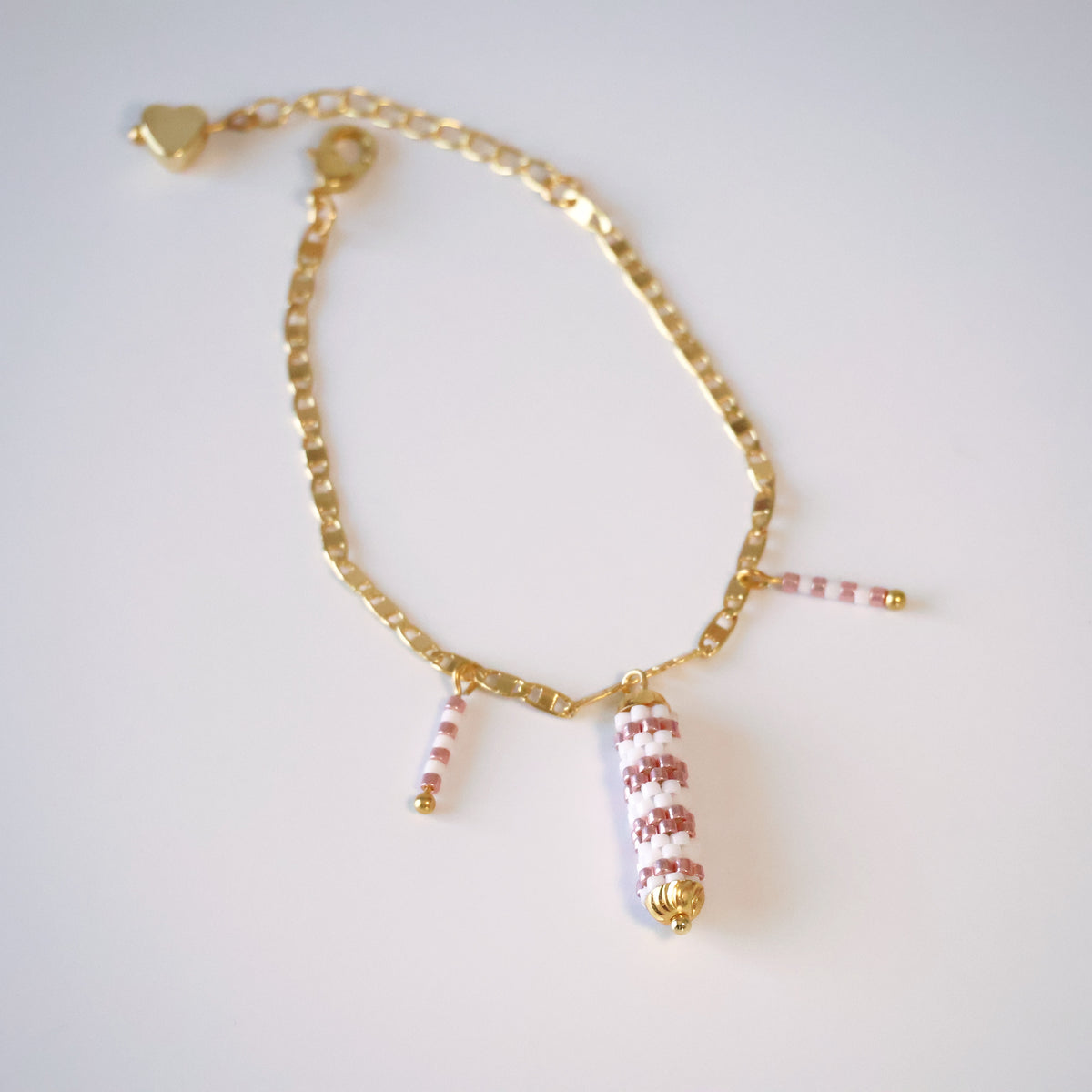 Olivia Delicate Bracelet - Pink