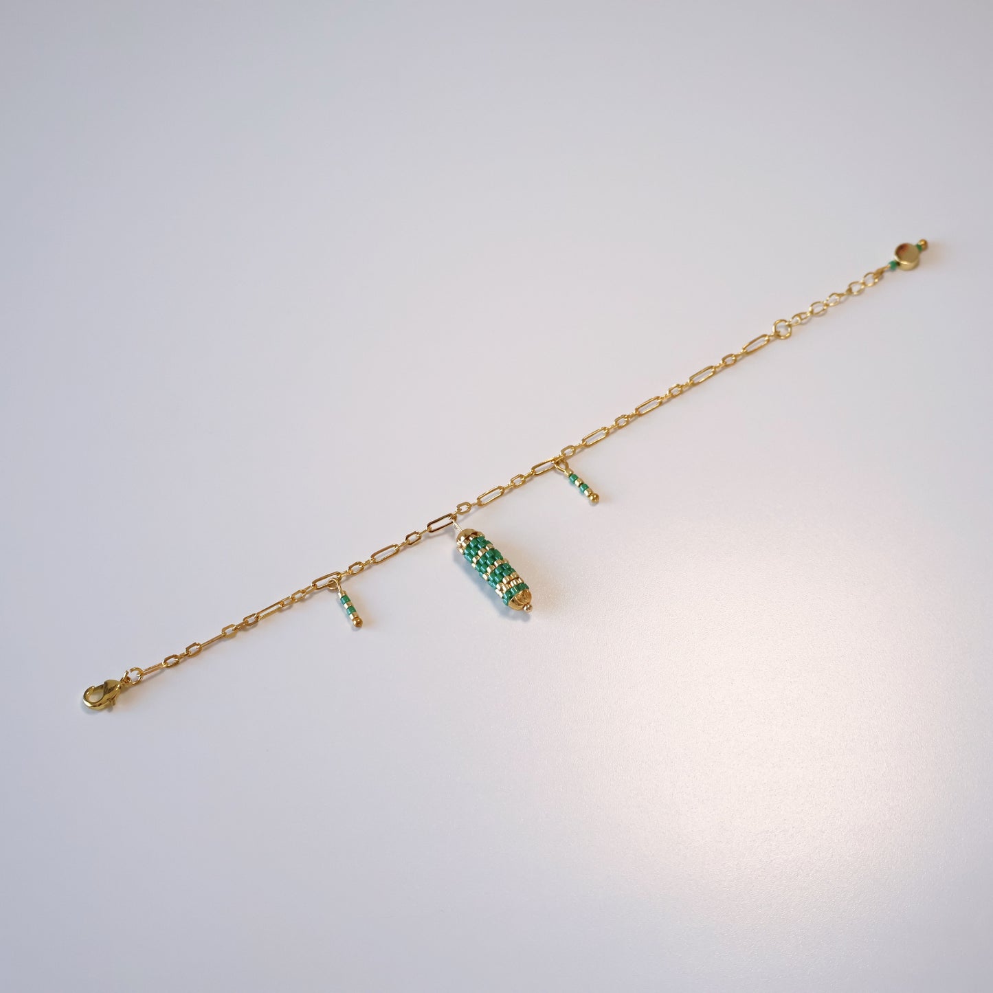 Olivia Delicate Bracelet - Green