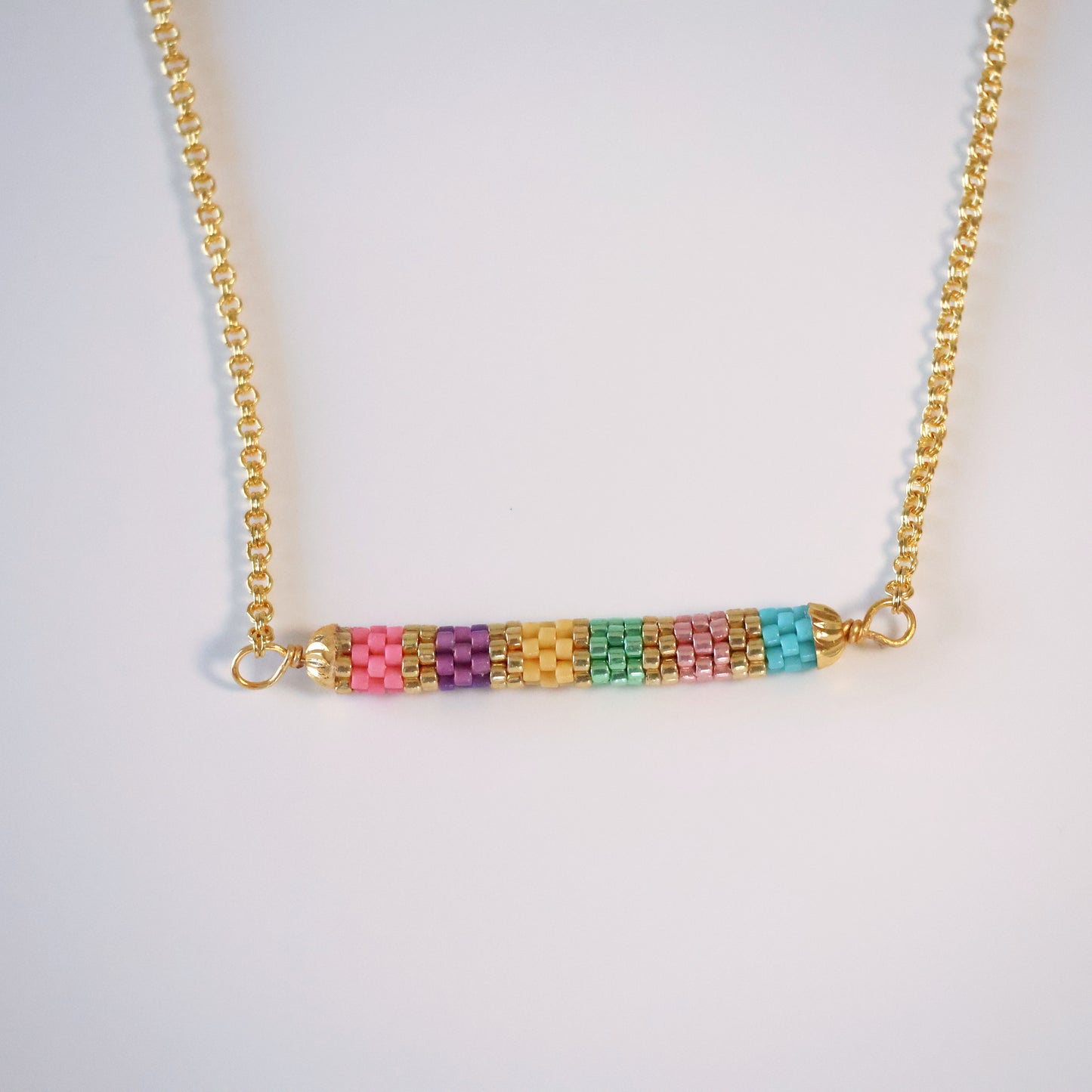 Ariana Delicate Necklace - Multi 1