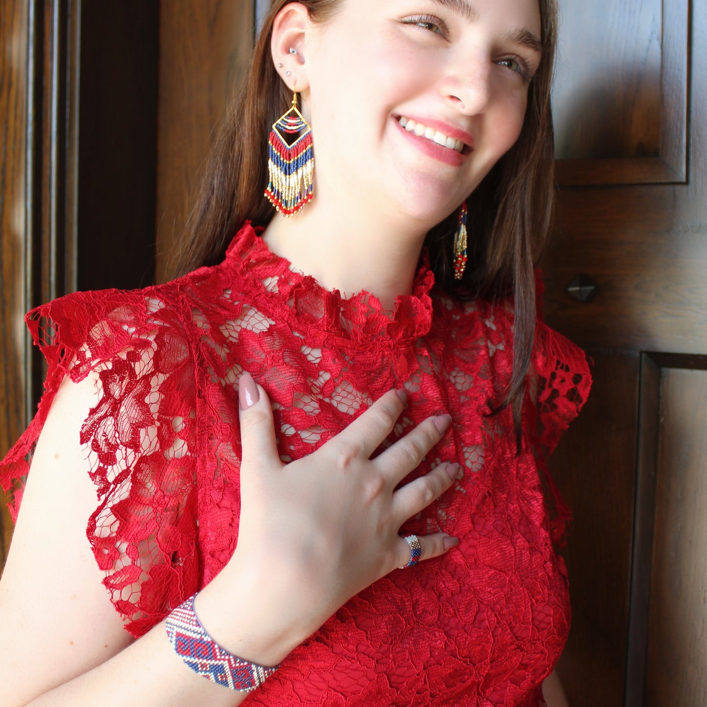 Kanta Classic Bracelet - Red