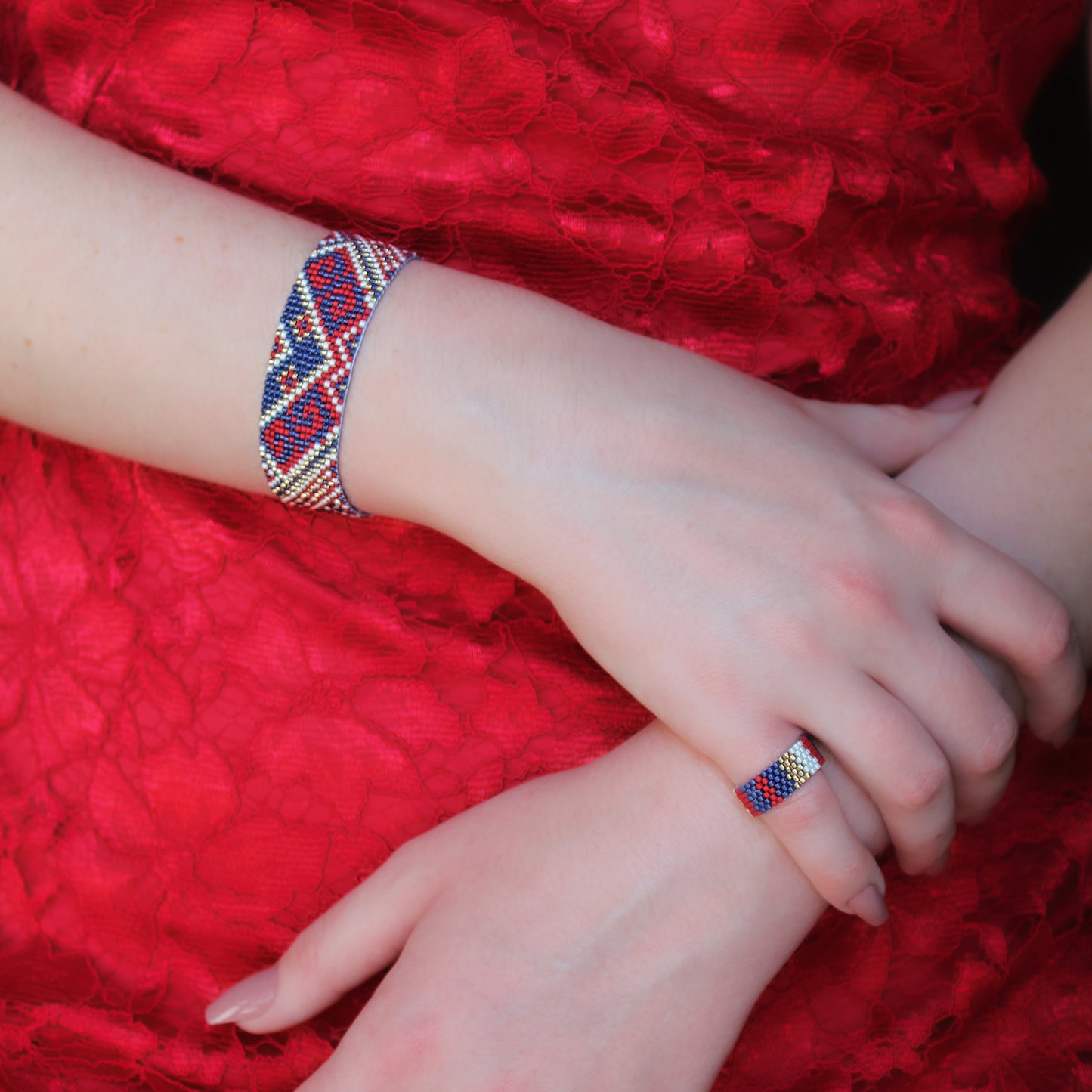 Kanta Classic Bracelet - Red