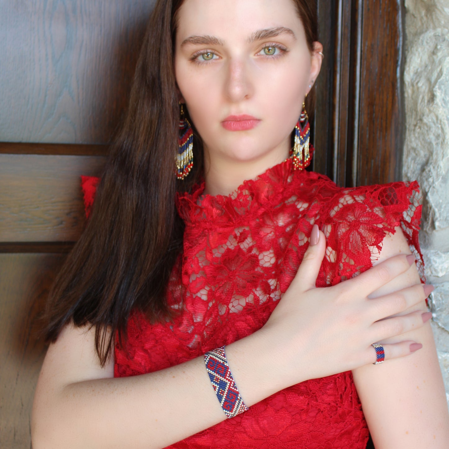 Kanta Classic Bracelet - Red