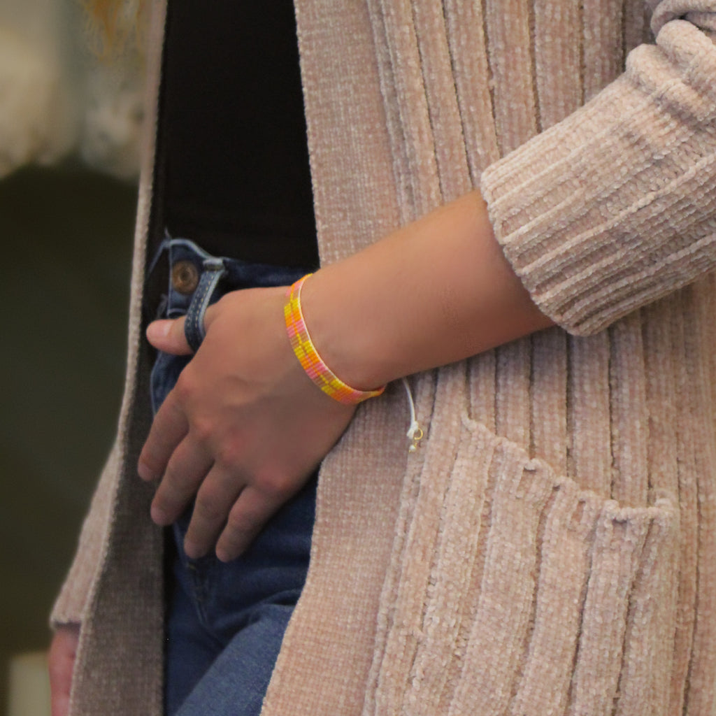Carolina Minimalist Bracelet - Orange
