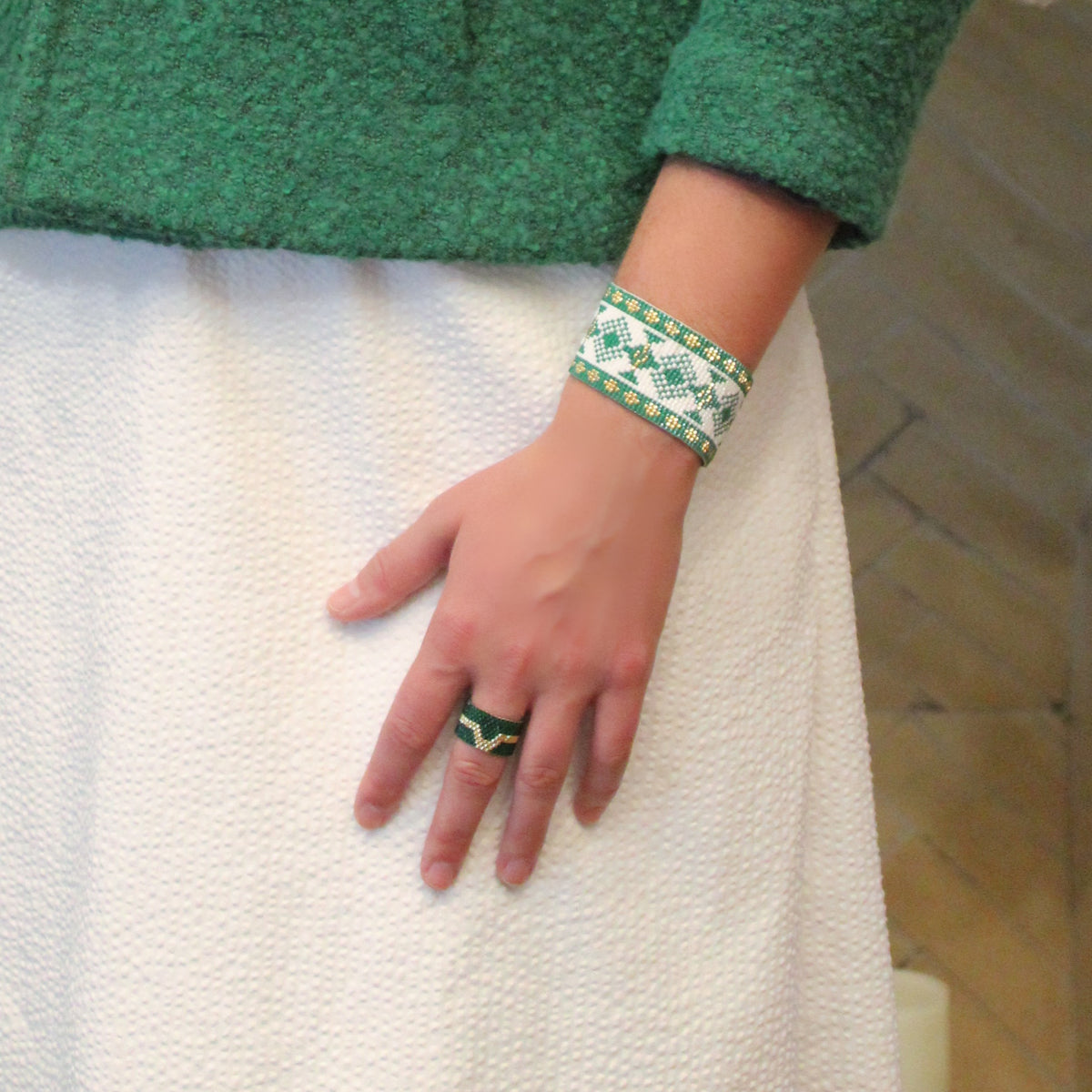 Madhavi Bold Bracelet