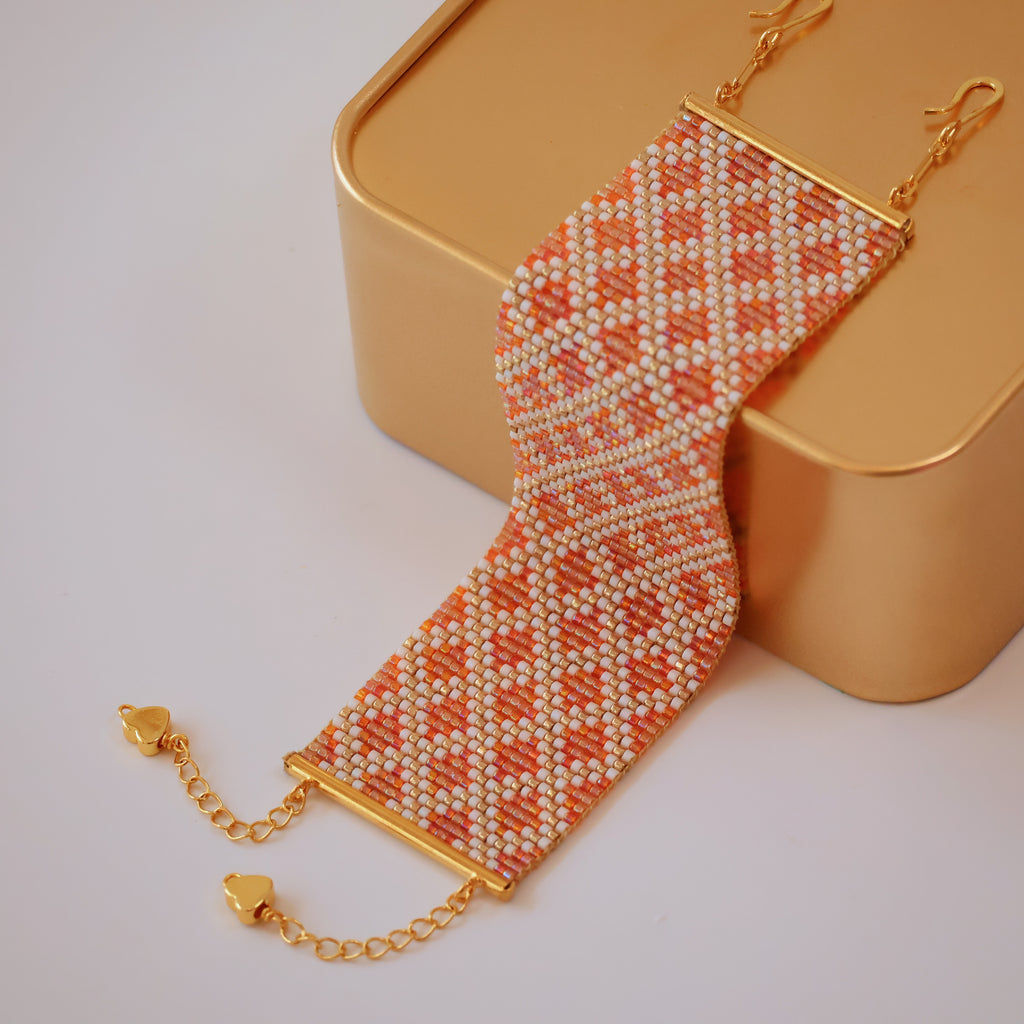 Elizabeth Bold Bracelet - Orange