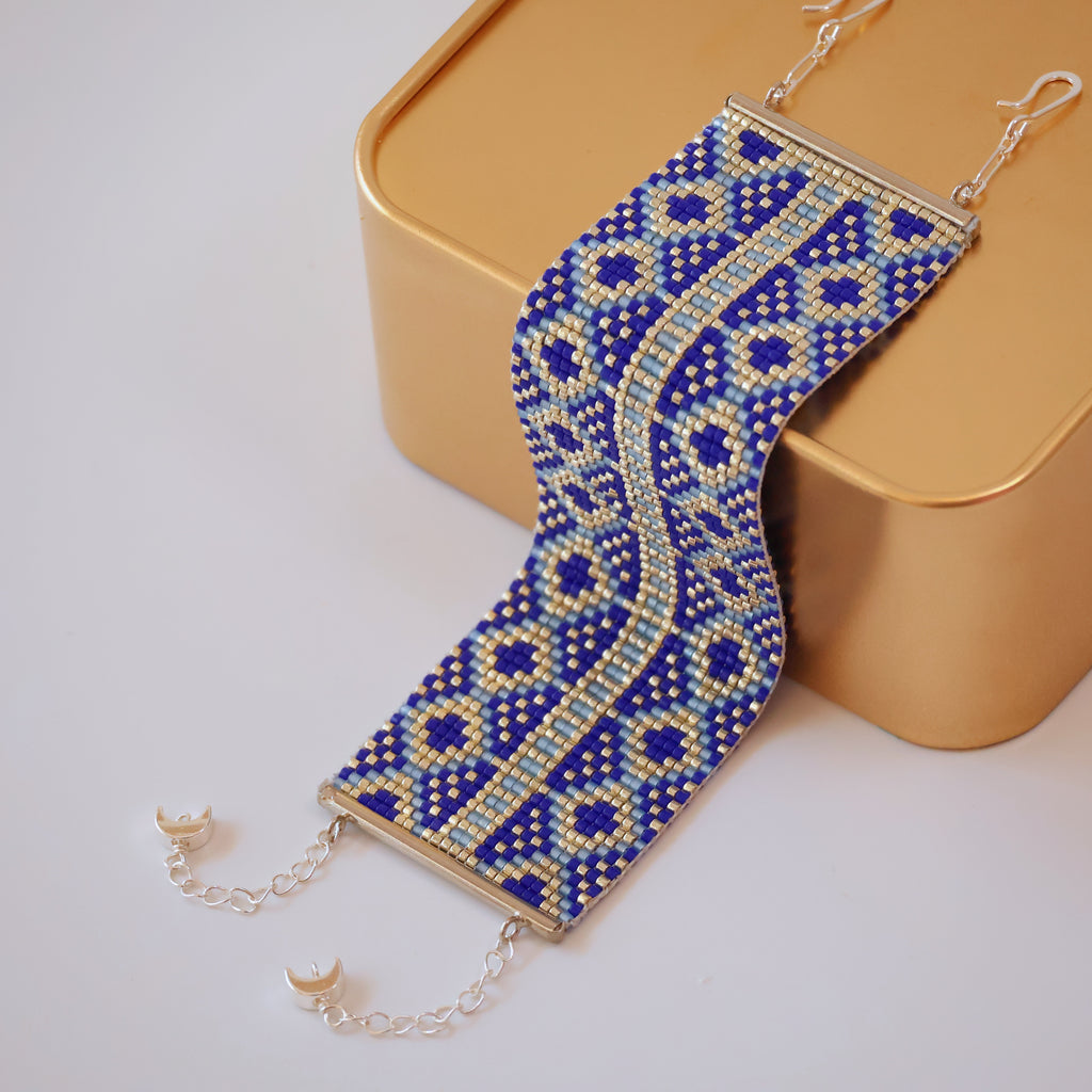 Rachel Bold Bracelet - Blue