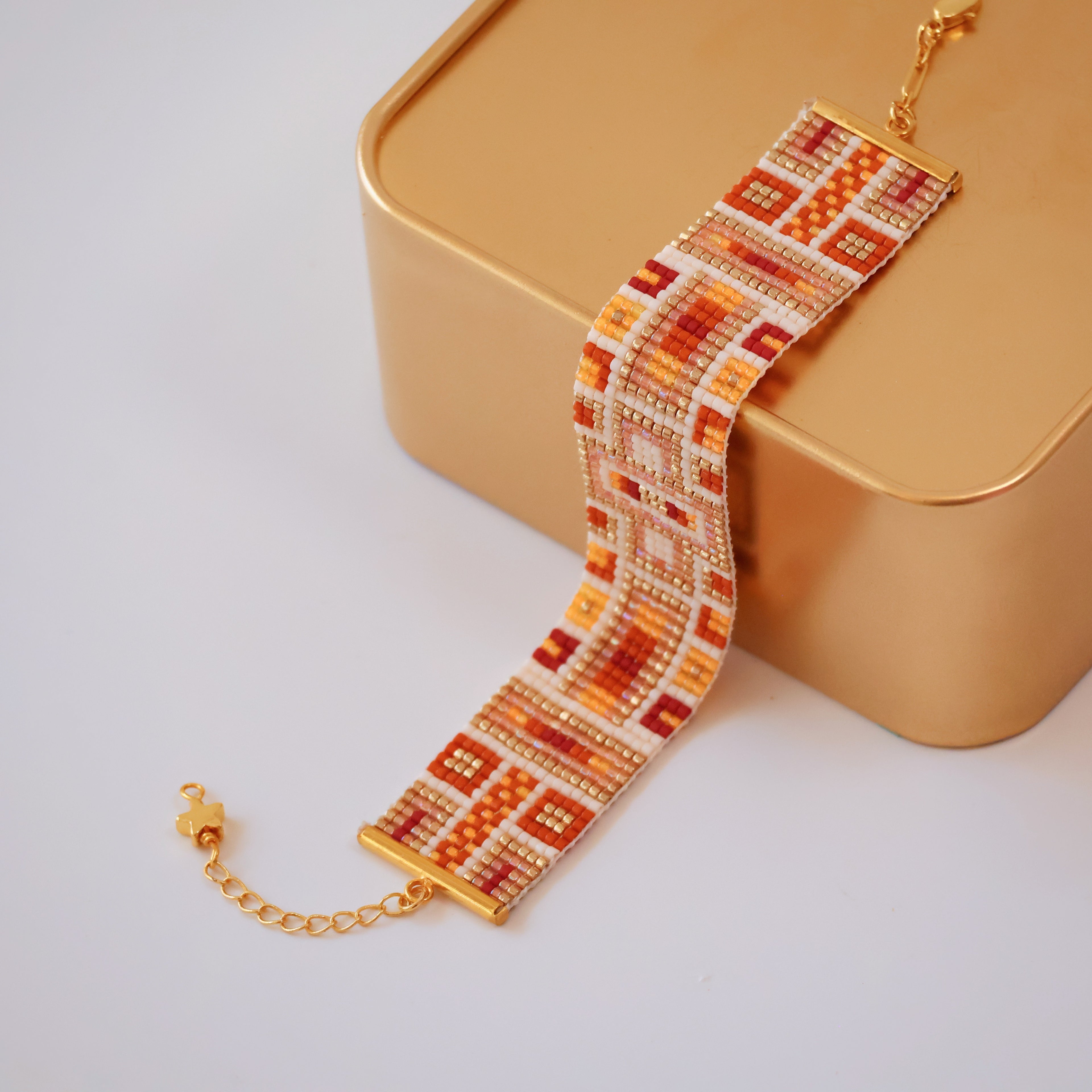 Raji Classic Bracelet - Orange