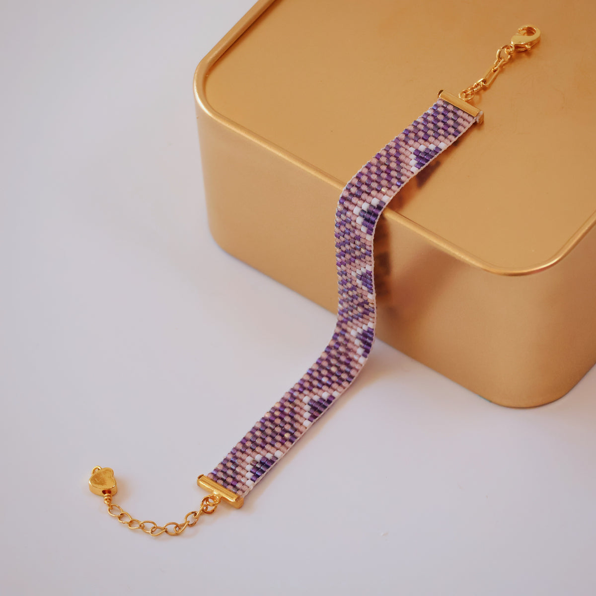 Kristina Minimalist Bracelet - Purple